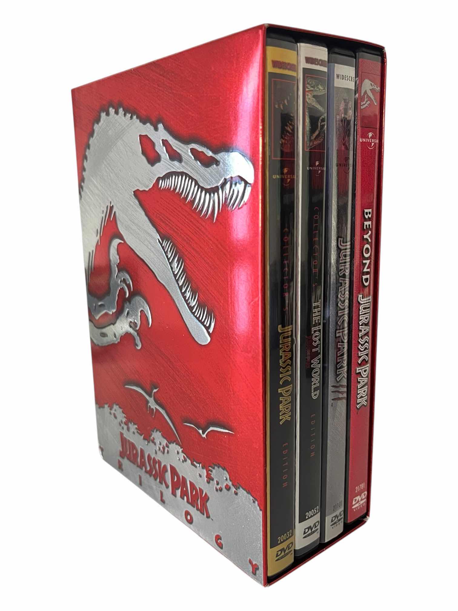 Photo 1 of JURASSIC PARK TRILOGY DVD MOVIE SET