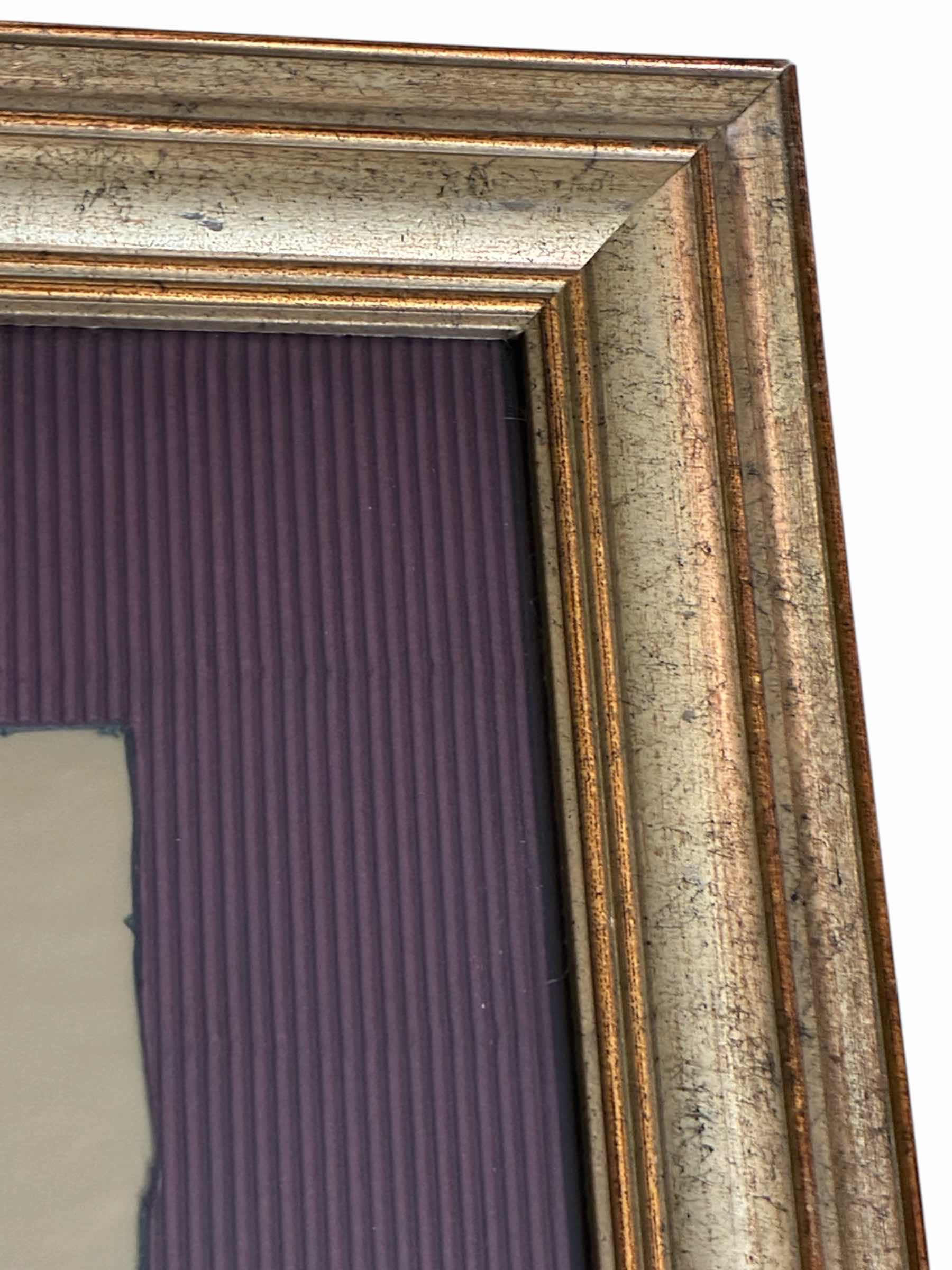 Photo 1 of BODY LANGUAGE FIGURES EMBRACING FRAMED ARTWORK BY ALFRED GOKEL 19” X 19”