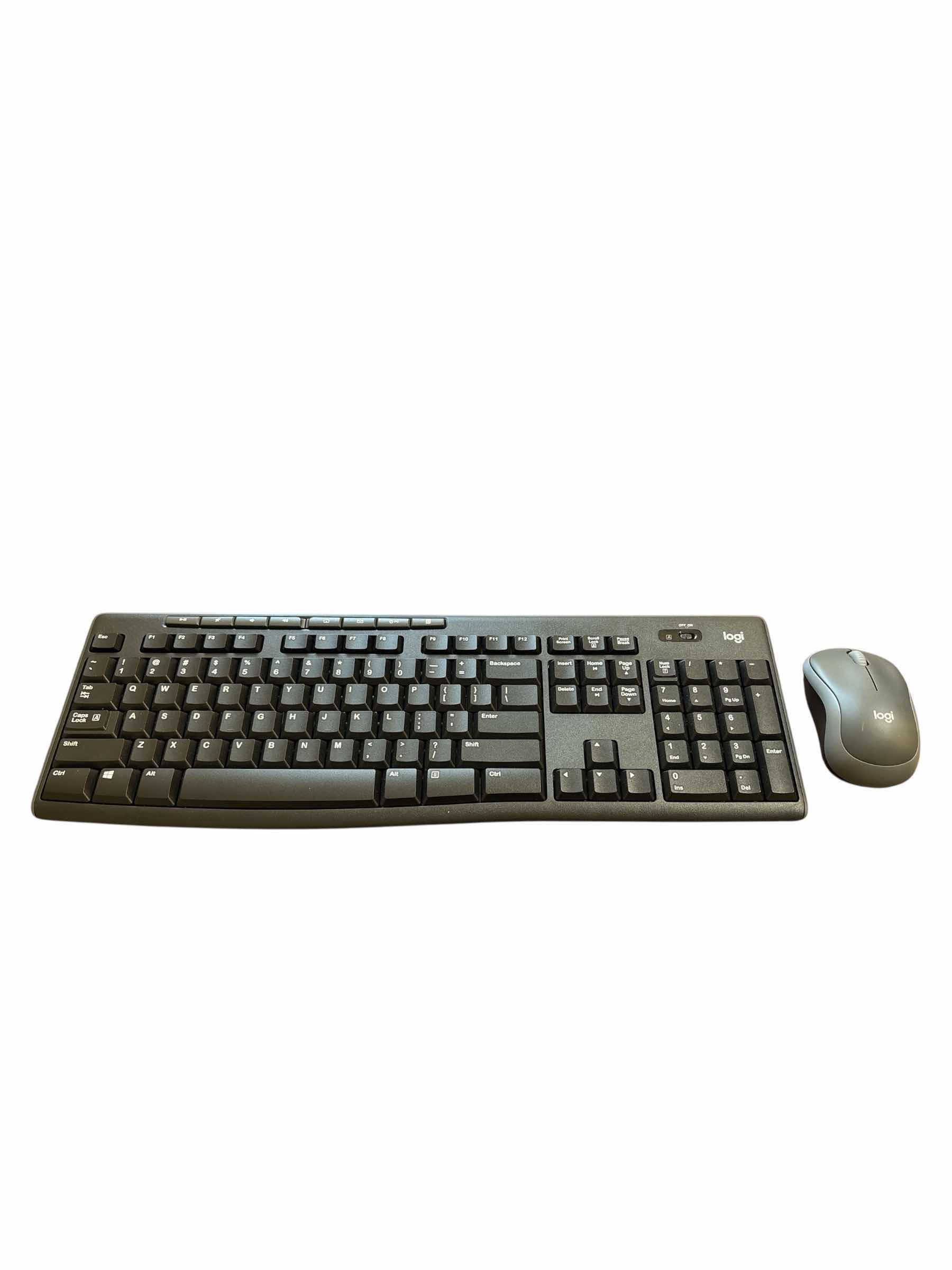 Photo 1 of LOGITECH FULL-SIZE WIRELESS COMBO KEYBOARD & MOUSE MK270