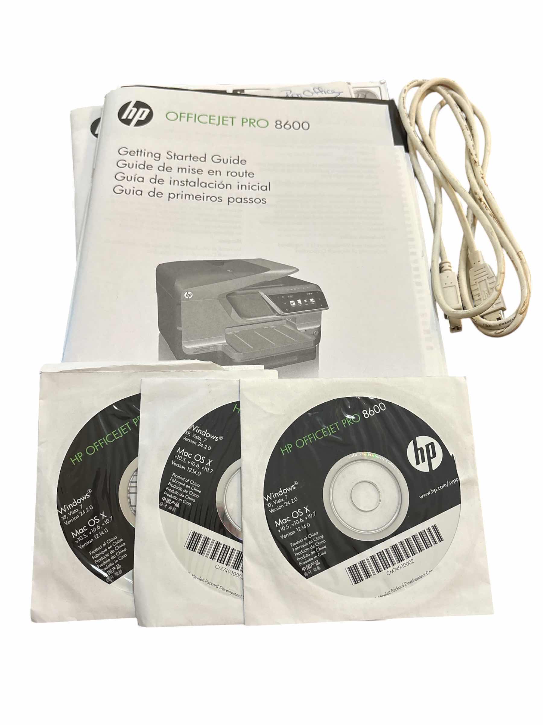 Photo 1 of HP OFFICEJET PRO 8600 PRINTER PRINT/FAX/SCAN/COPY/WEB $380