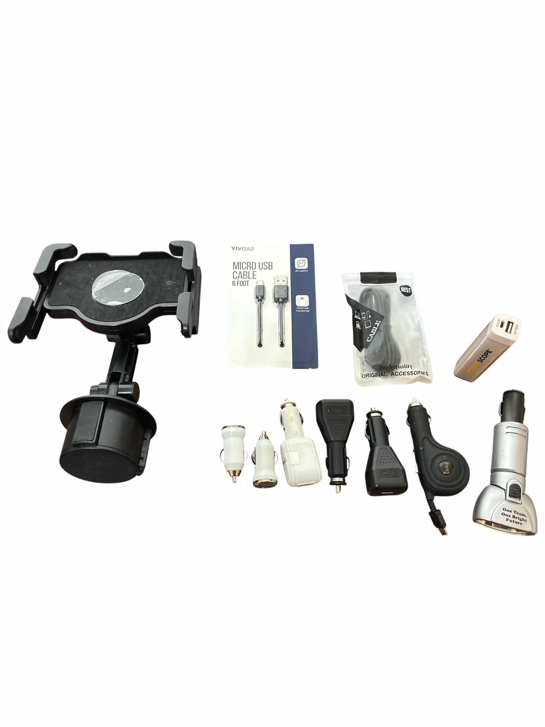 Photo 1 of CELL PHONE CAR ACCESSORIES (11 PCS)