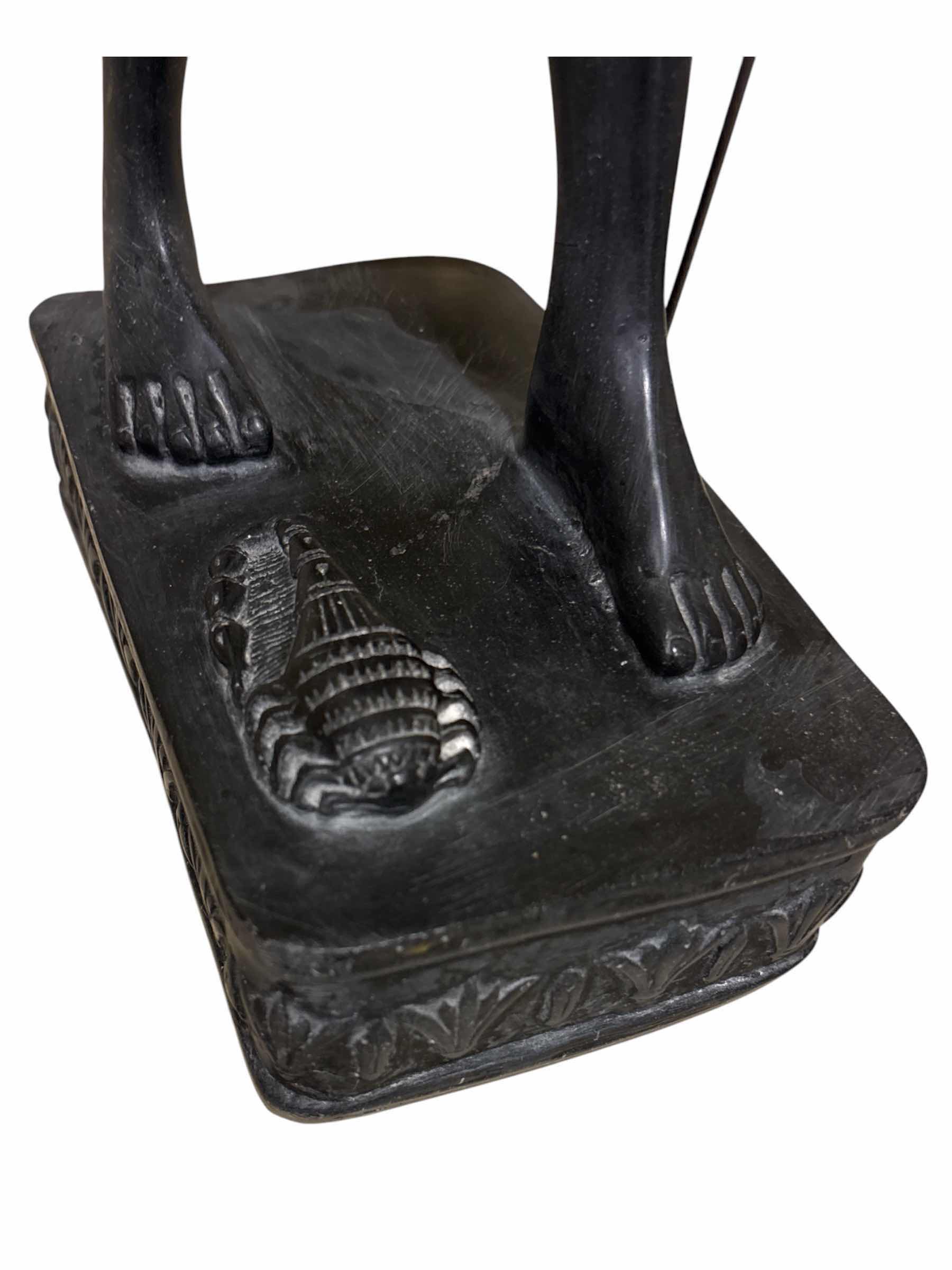 Photo 1 of RESIN STATUE OF GOD ANUBIS 23.25”