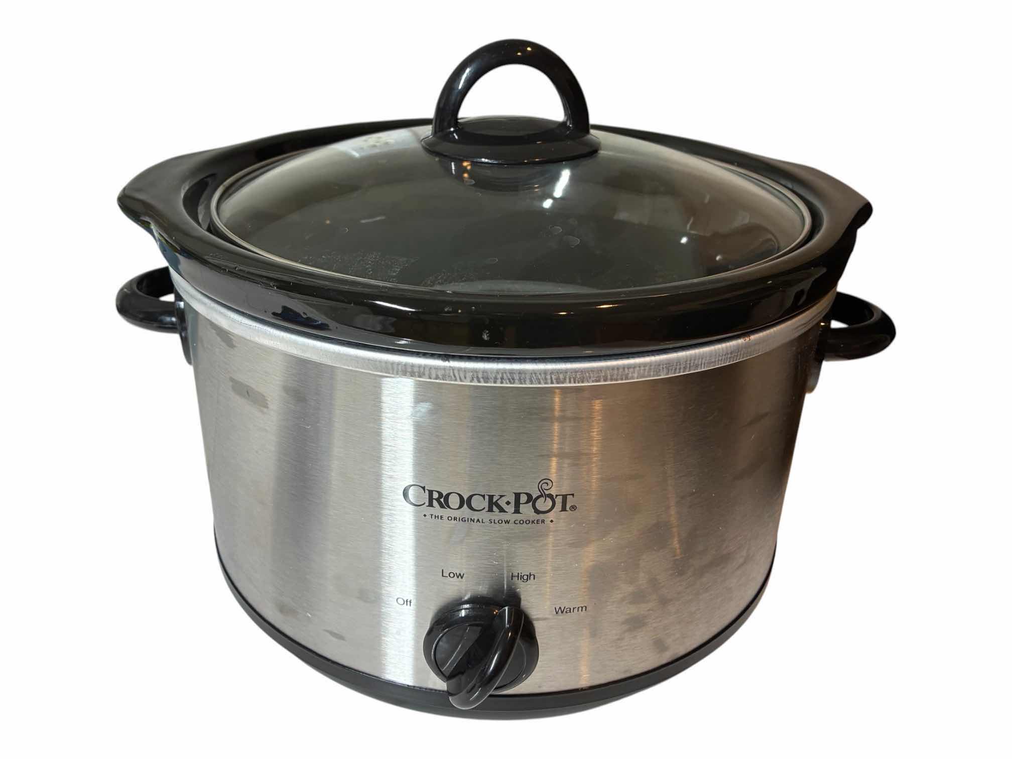 Photo 1 of CROCKPOT STAINLESS STEEL SLOW COOKER SCR450-S