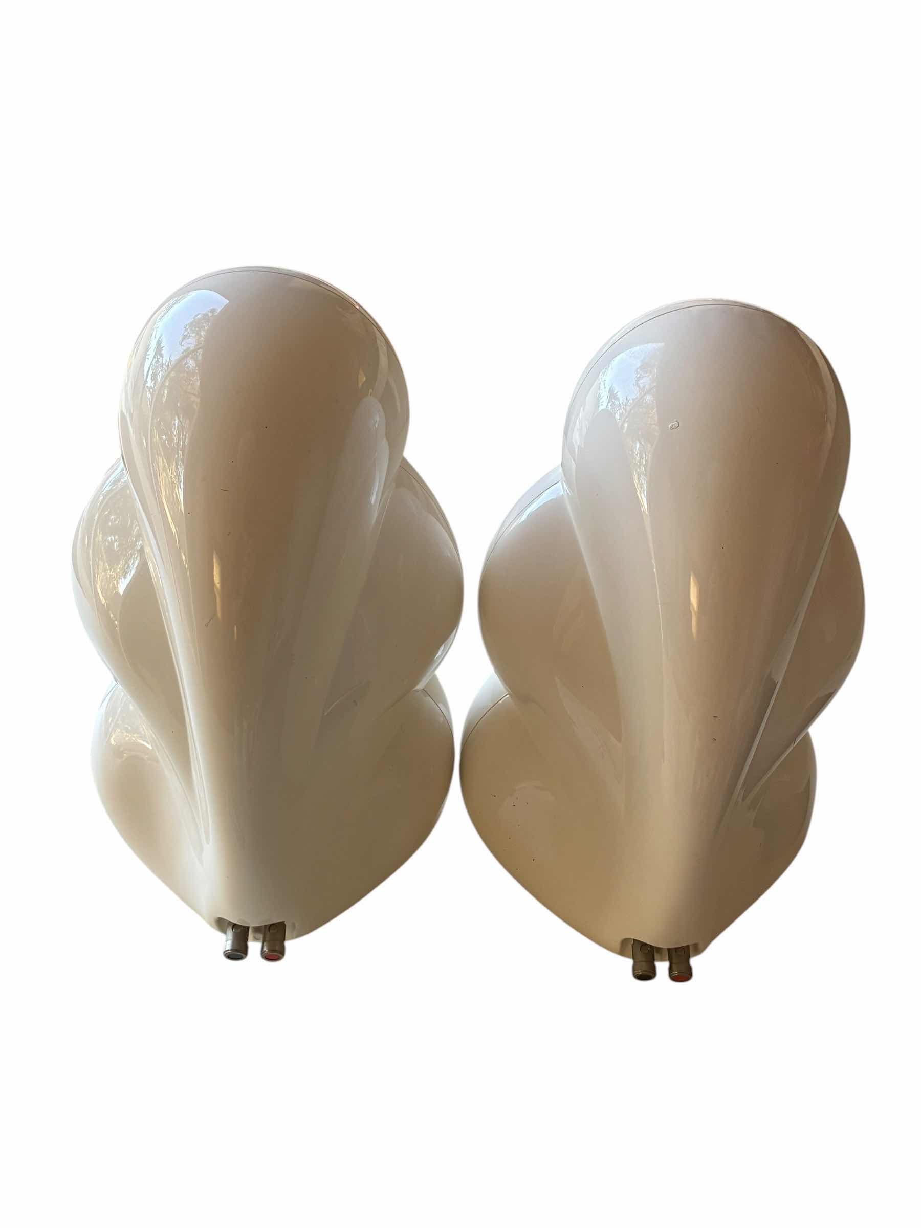 View 3 of BLUE ROOM WHITE BUBBLED LOUDSPEAKERS W BRUSHED STEEL LEGS (6)