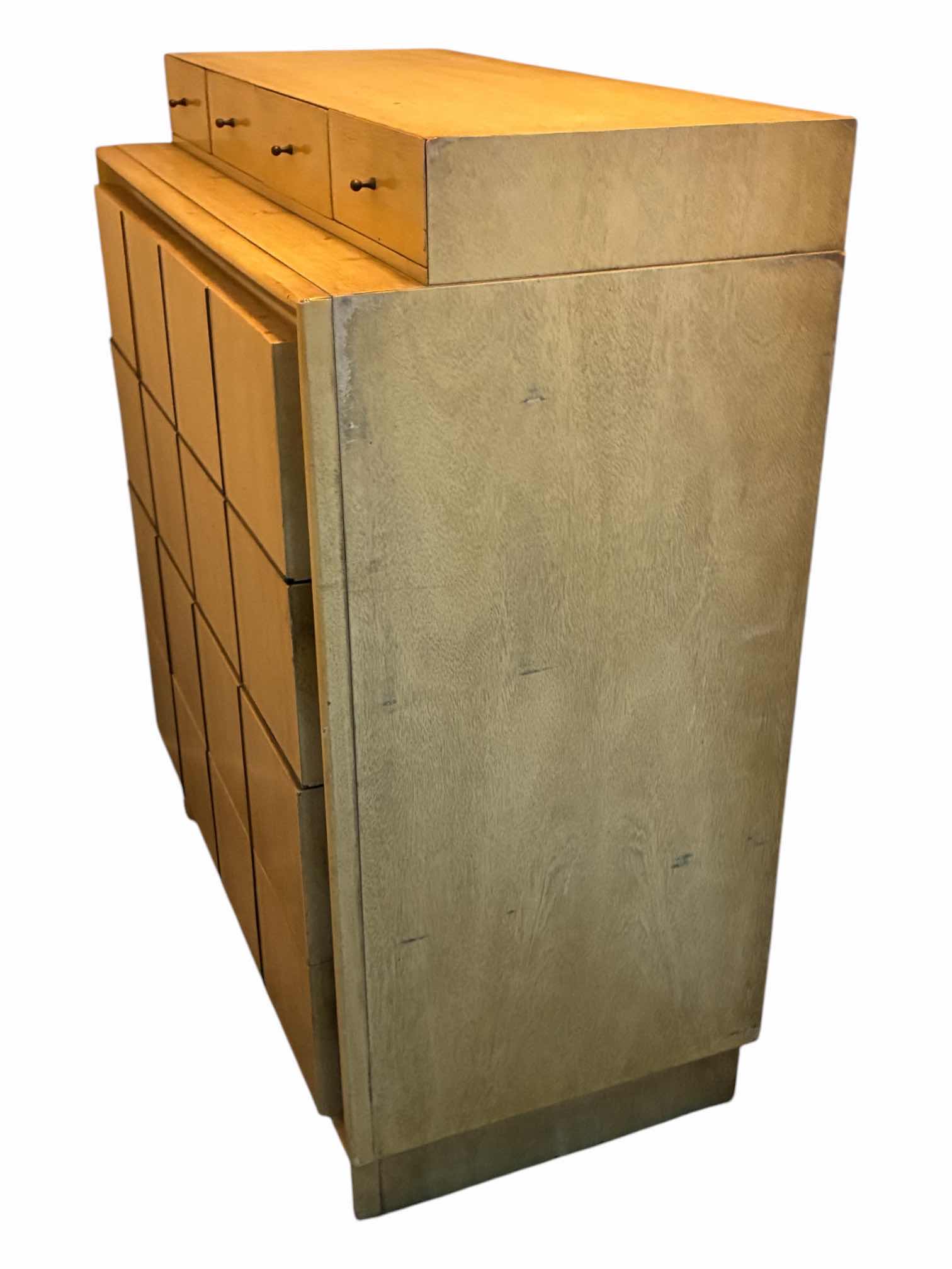 View 2 of ALVIN ANTHONY FURNITURE NATURAL WOOD 8-DRAWER WARDROBE CHEST 40“ X 21“ H46.5“