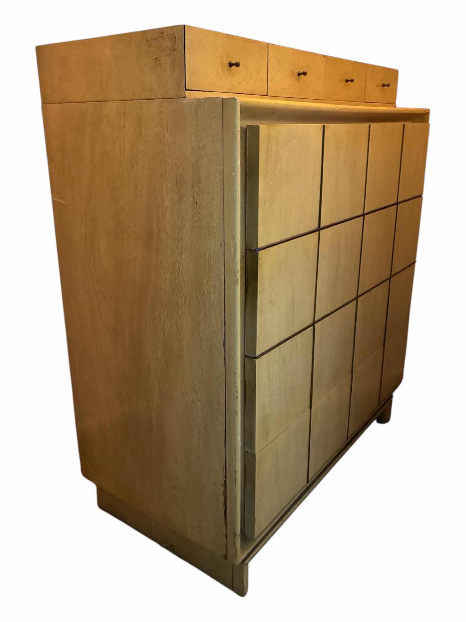 View 3 of ALVIN ANTHONY FURNITURE NATURAL WOOD 8-DRAWER WARDROBE CHEST 40“ X 21“ H46.5“