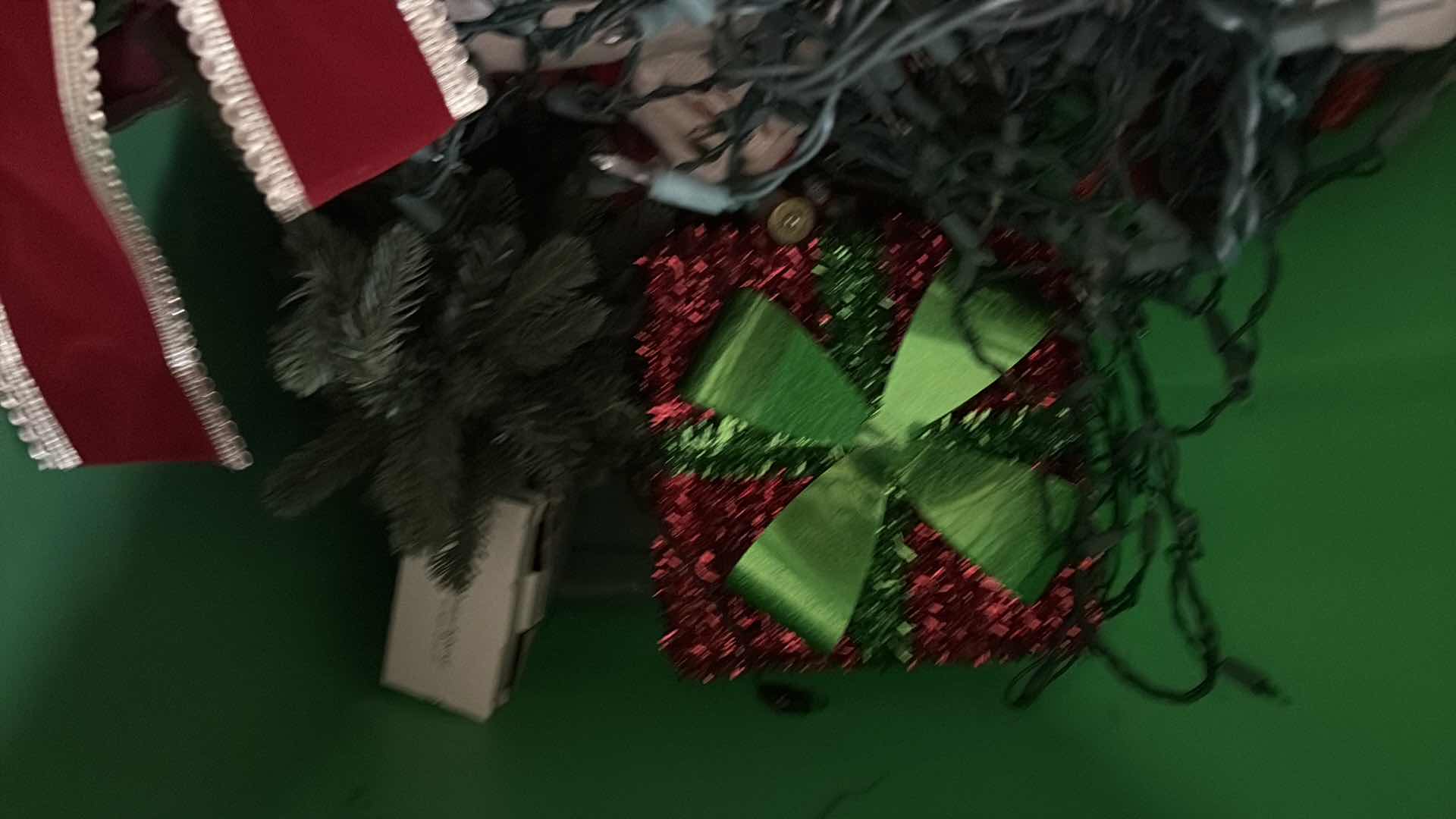 Photo 1 of EXTRA LARGE CONTAINER OF CHRISTMAS DECOR