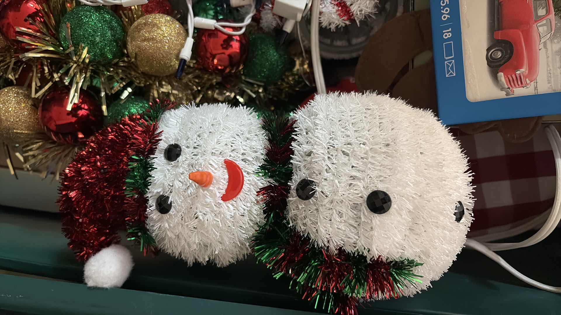 Photo 1 of CONTAINER OF CHRISTMAS  DECOR