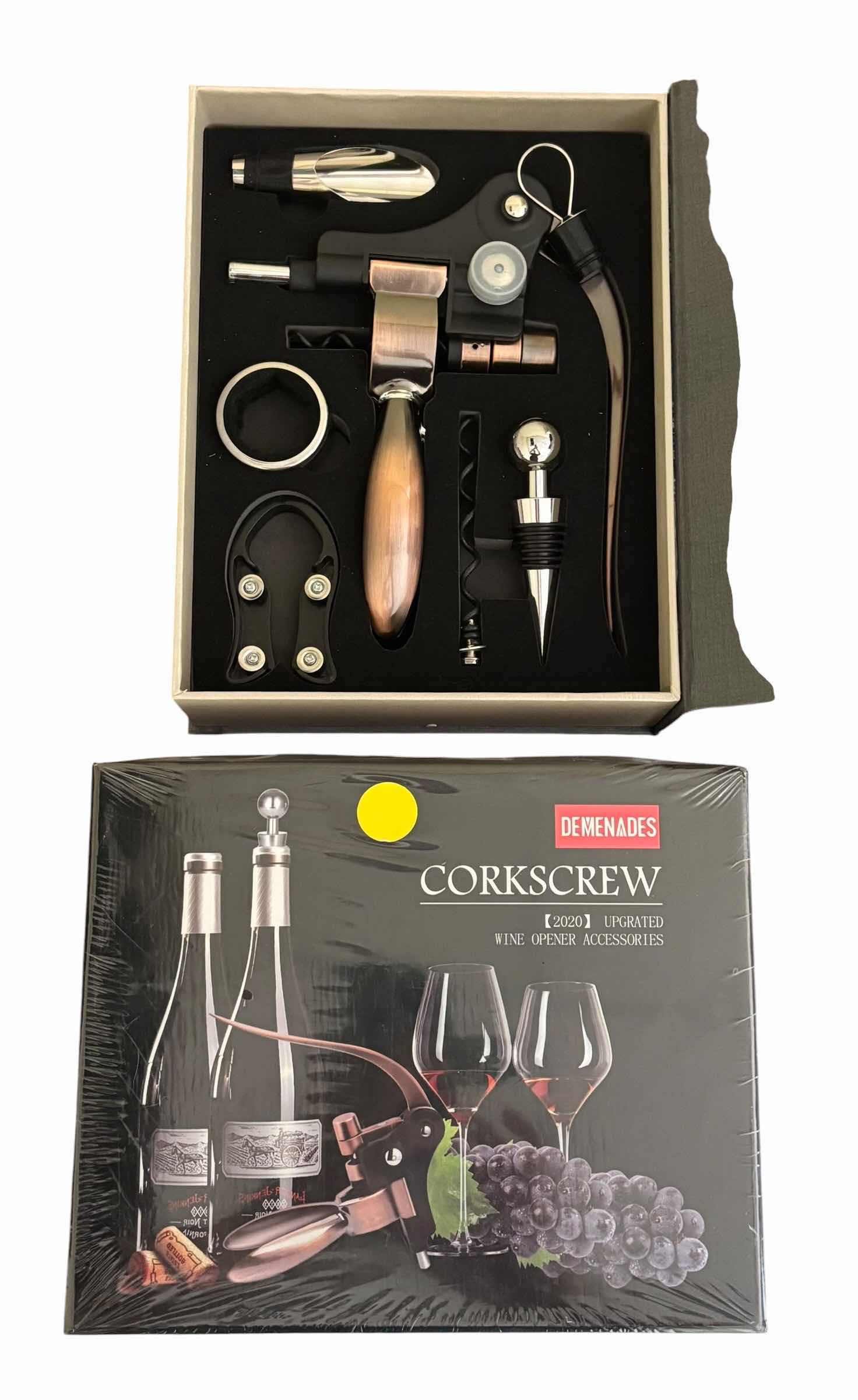 Photo 1 of CORKSCREW WINE OPENER SETS (2)