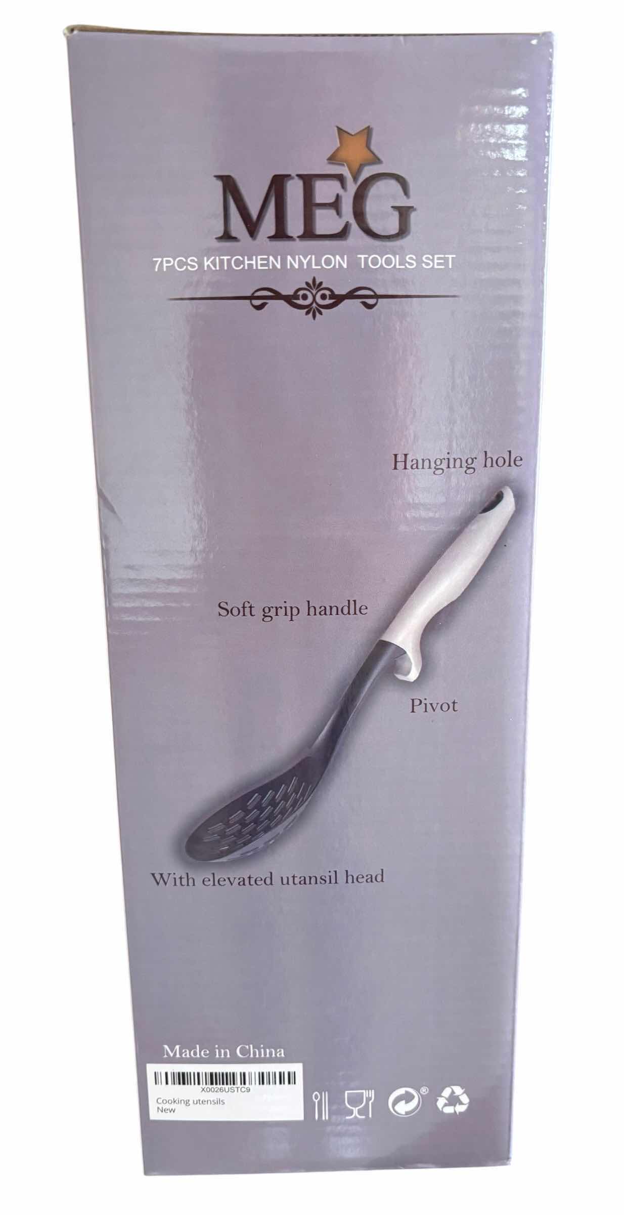 Photo 1 of MEG 7-PIECE KITCHEN NYLON TOOLS SET