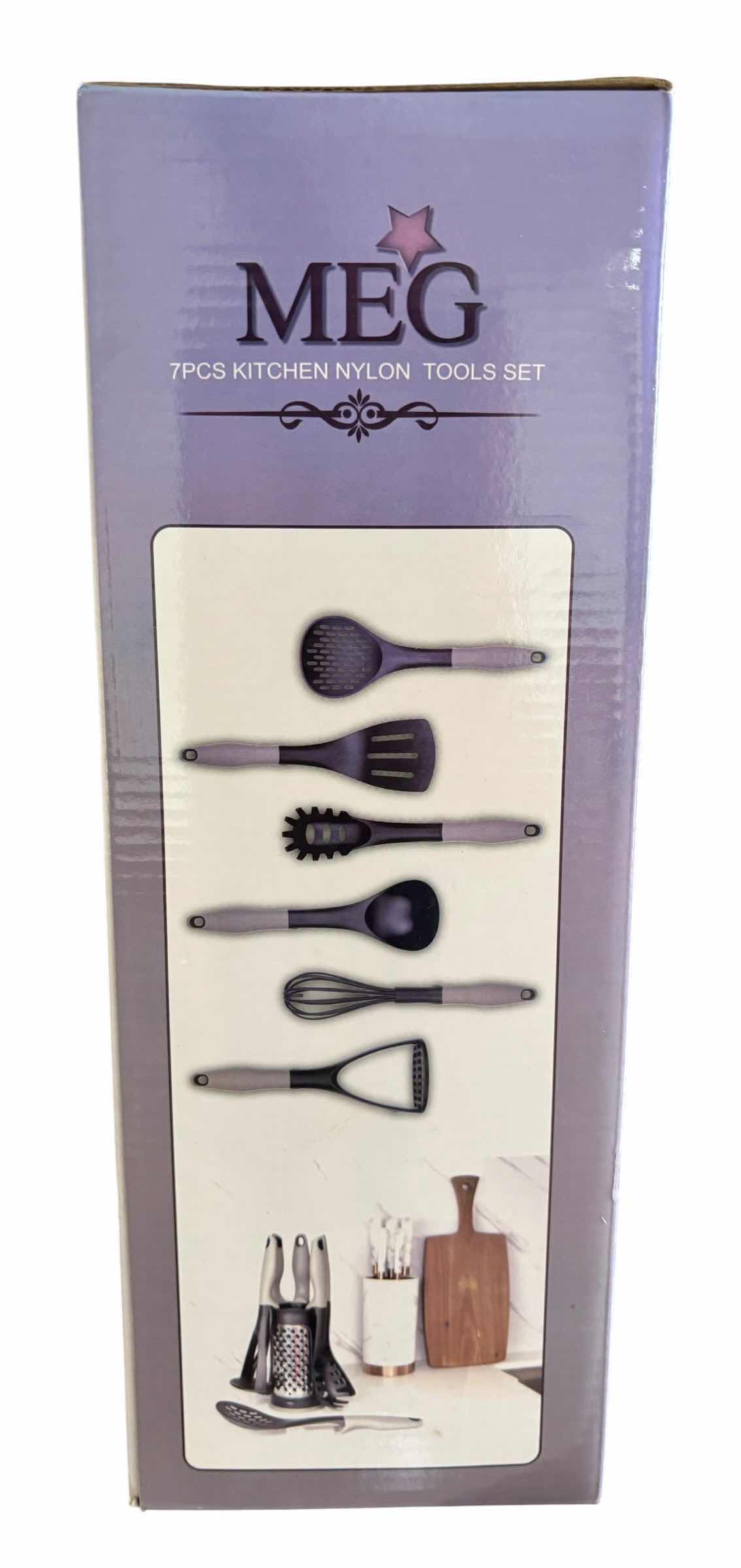 Photo 1 of MEG 7-PIECE KITCHEN NYLON TOOLS SET