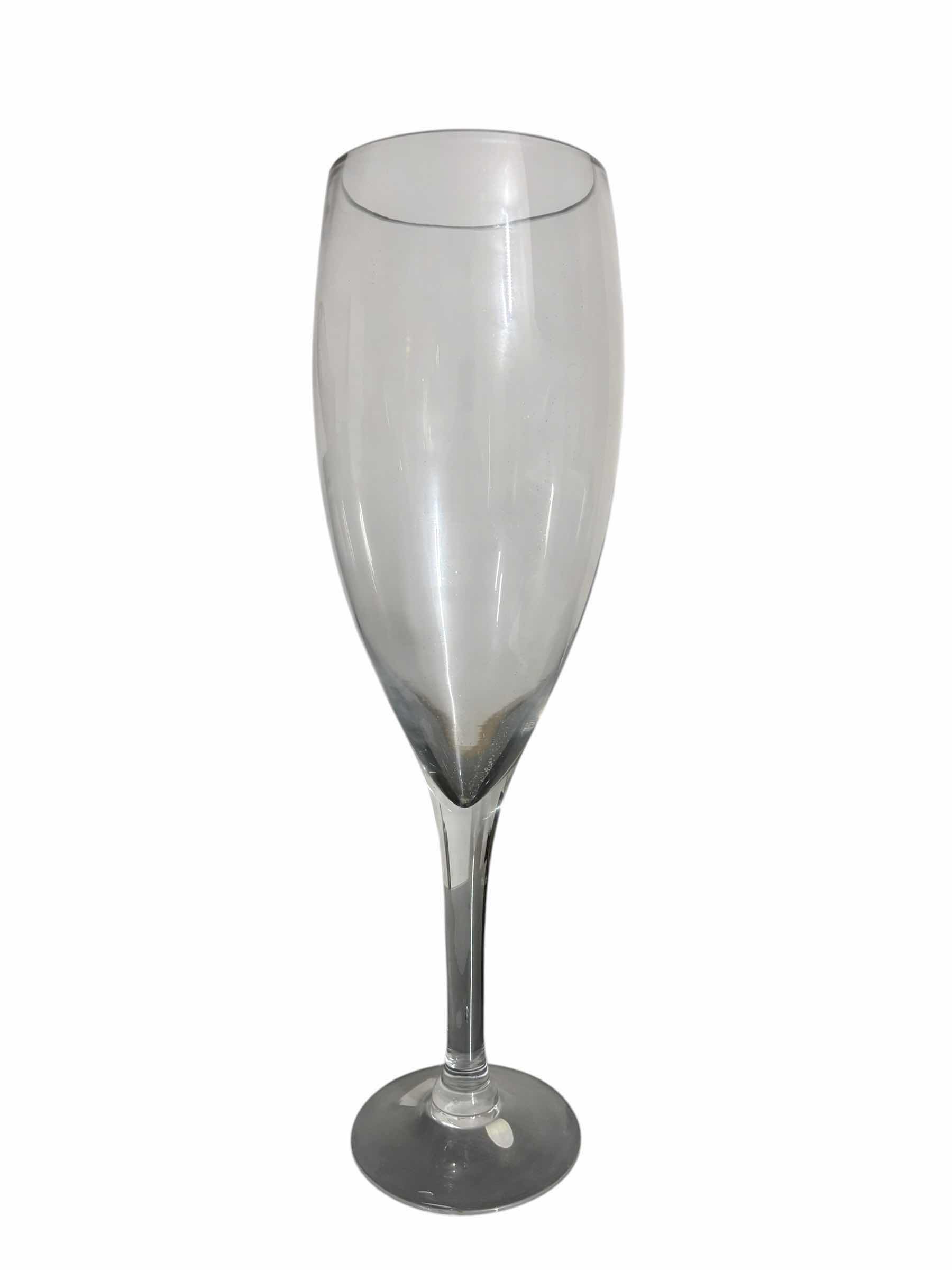 Photo 1 of LARGE NOVELTY/DECORATION WINE GLASSES H20”