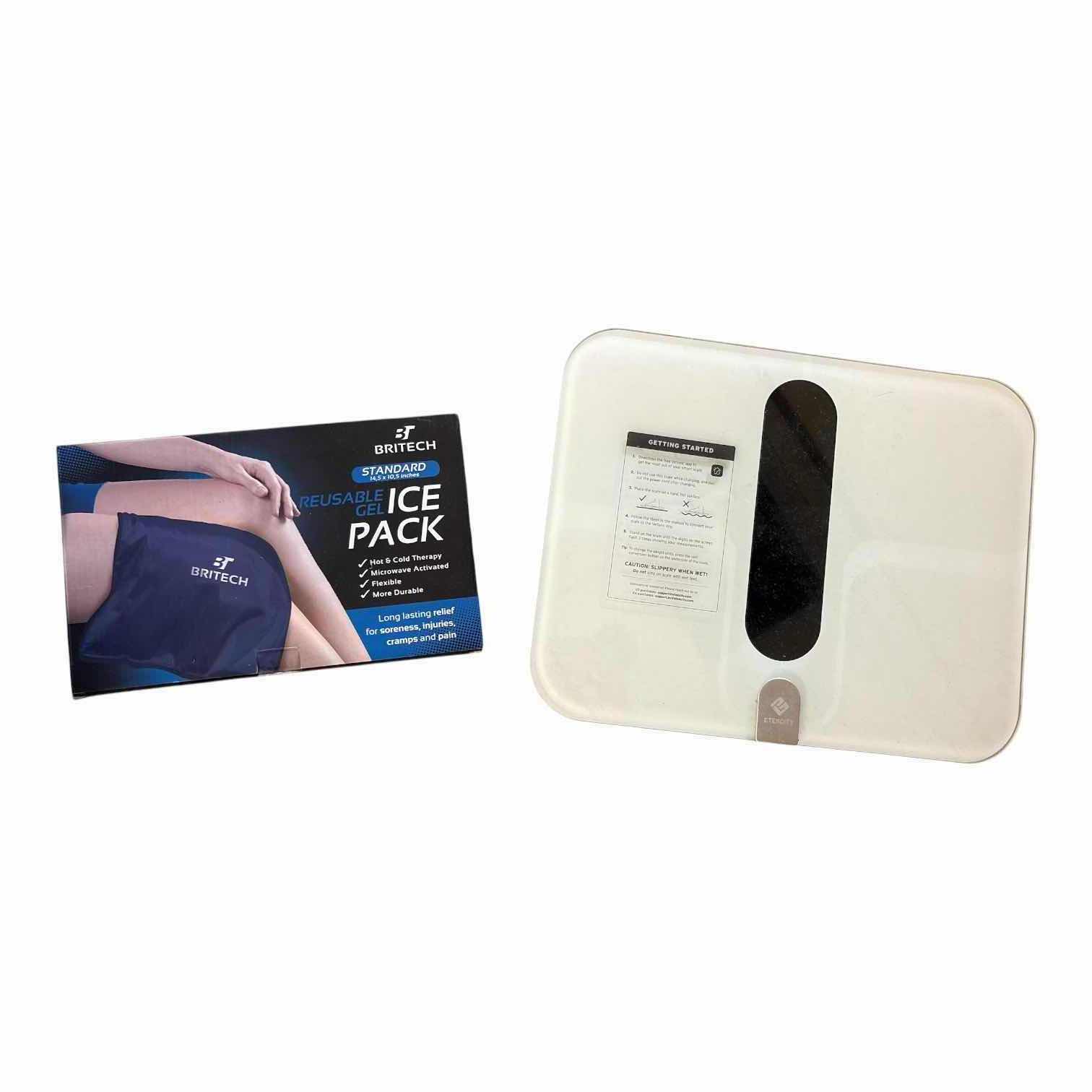 Photo 1 of (2)PCS ETEKCITY SMART SCALE AND BRITECH REUSABLE GEL ICE PACK