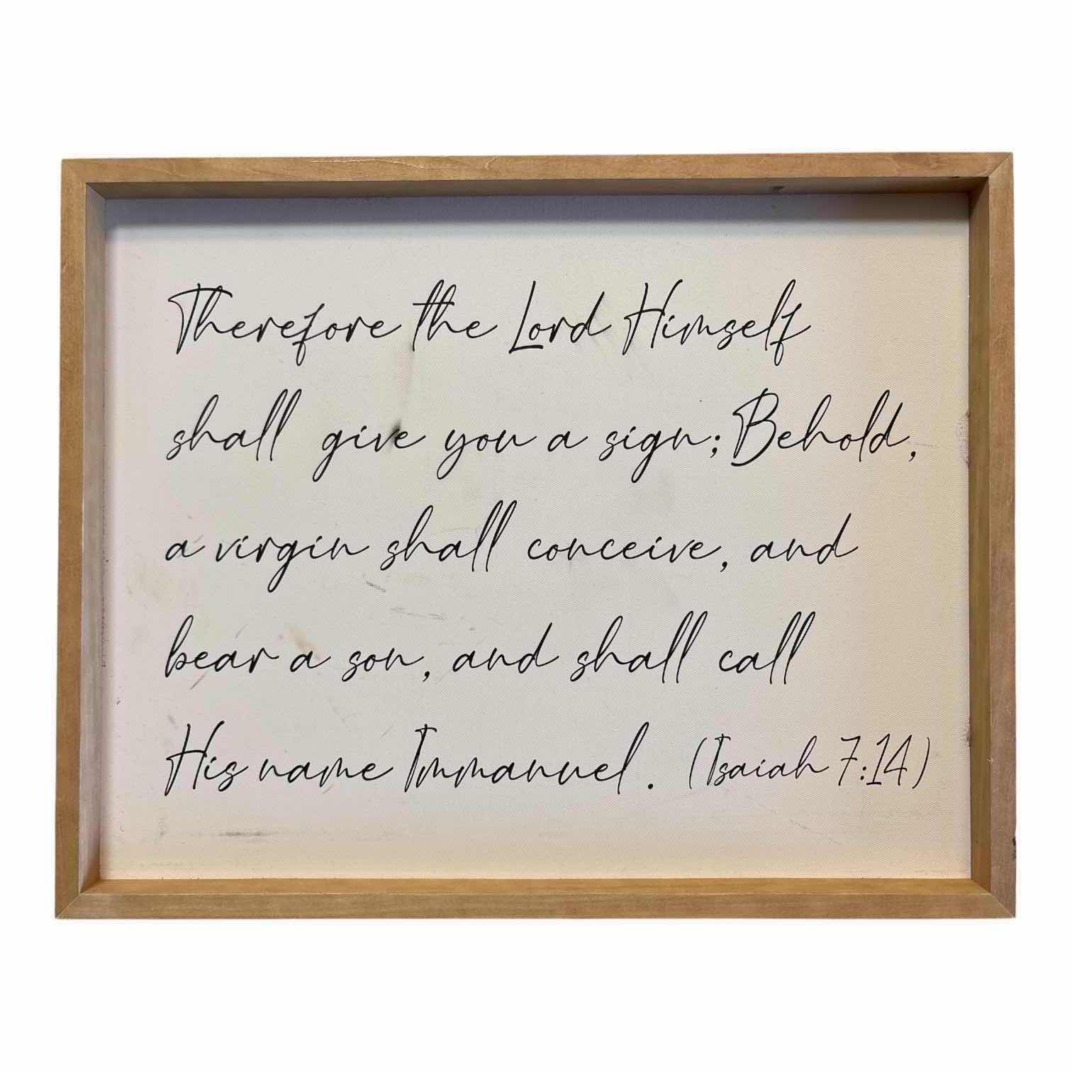 Photo 1 of (3)PCS RELIGIOUS HOME WALL ART 20”X16”