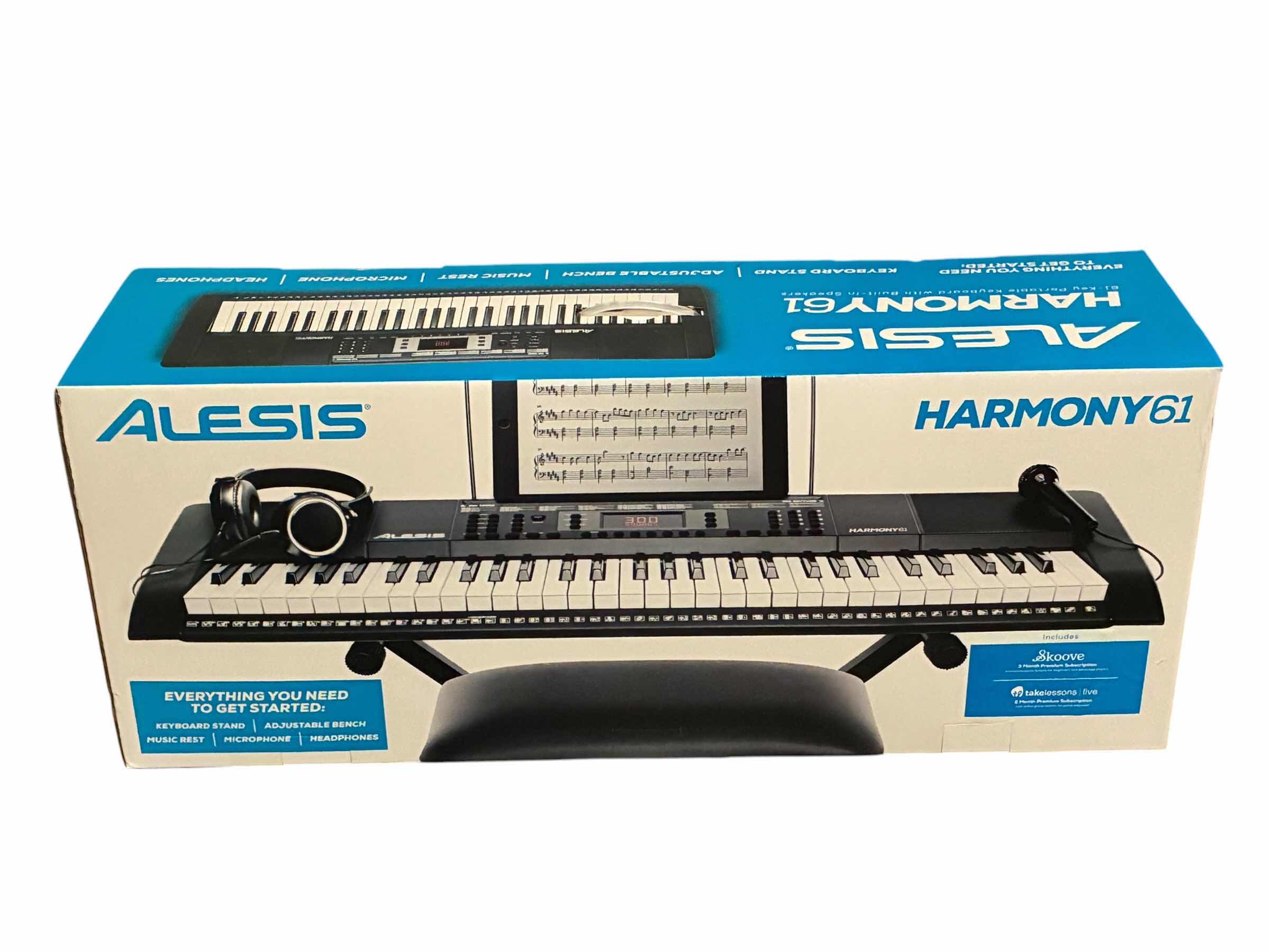 Photo 1 of ALESIS HARMONY 61 KEYBOARD W STAND