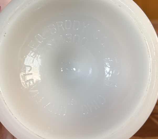 Photo 1 of VINTAGE WESTMORELAND MILK GLASS GRAPE PEDESTAL COMPOTE – CLEVELAND OHIO H7” $60