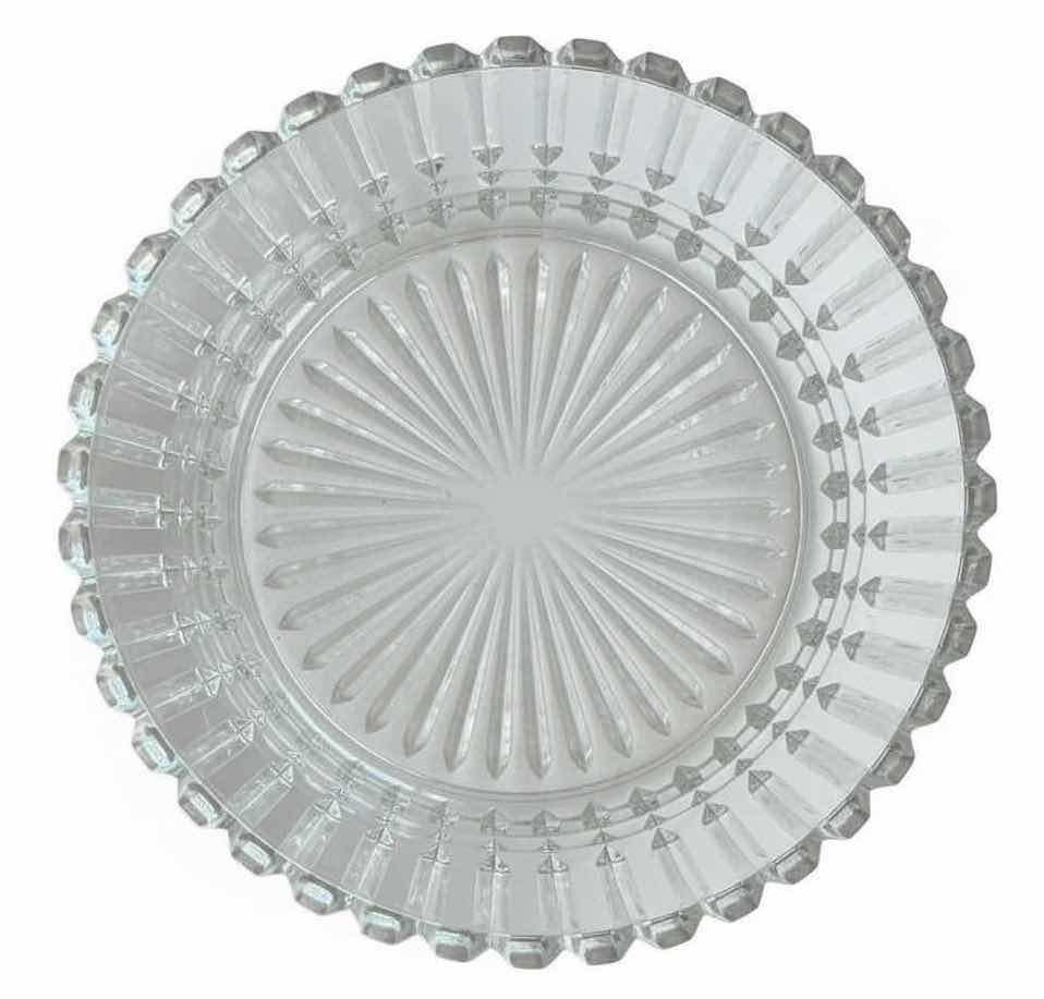 Photo 1 of VINTAGE CUT CRYSTAL SERVING BOWL D9”
