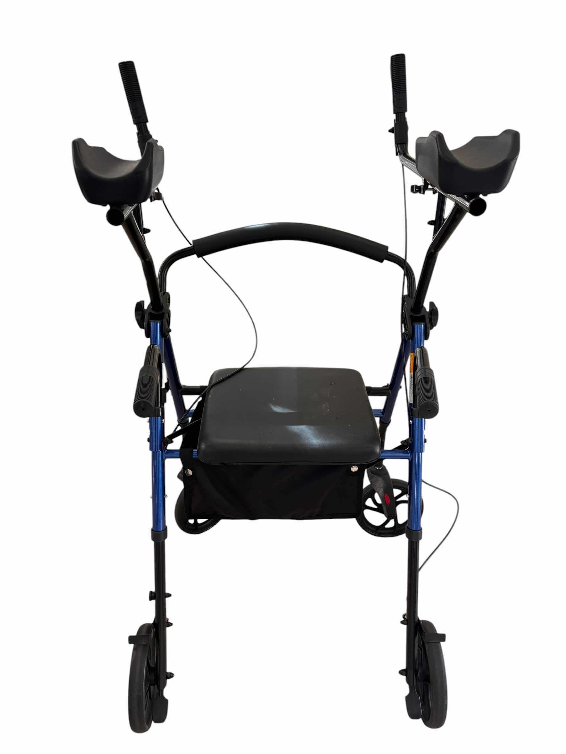 Photo 1 of ELENKER UPRIGHT ROLLATOR WALKER $140