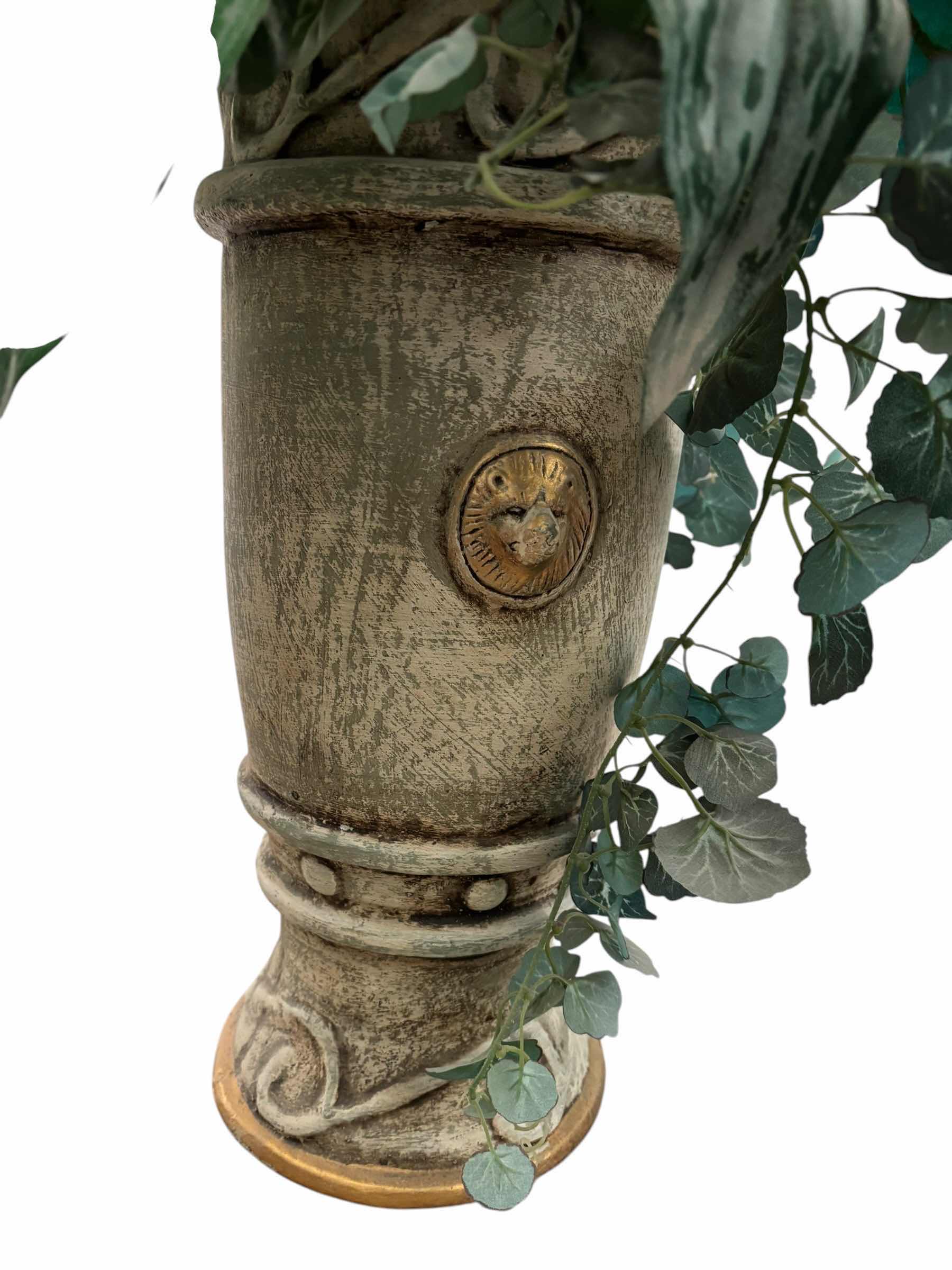 Photo 1 of ARTIFICIAL PLANT IN DECORATIVE VASE H41”
