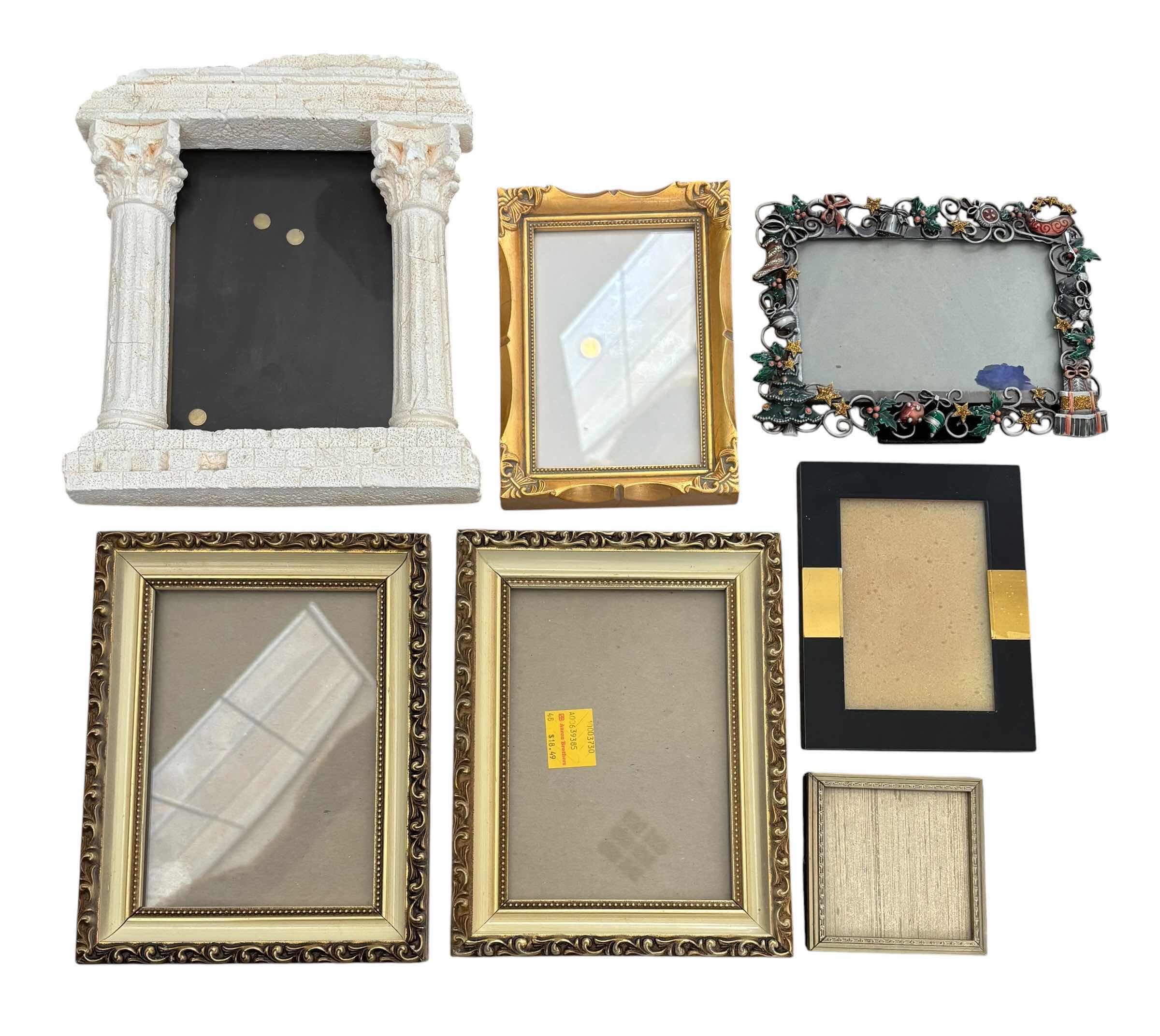 Photo 1 of COLLECTION OF PICTURE FRAMES: 3” X 3” - 5” X 7”