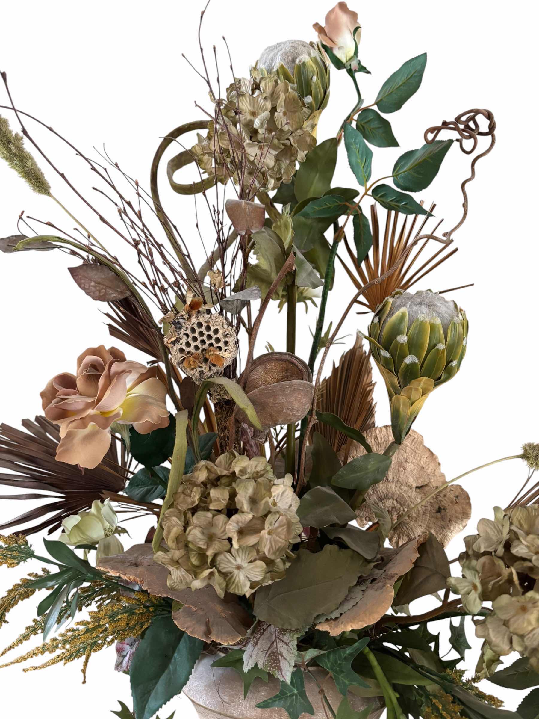 Photo 1 of ARTIFICIAL FLOWERS IN DECORATIVE VASE H42”