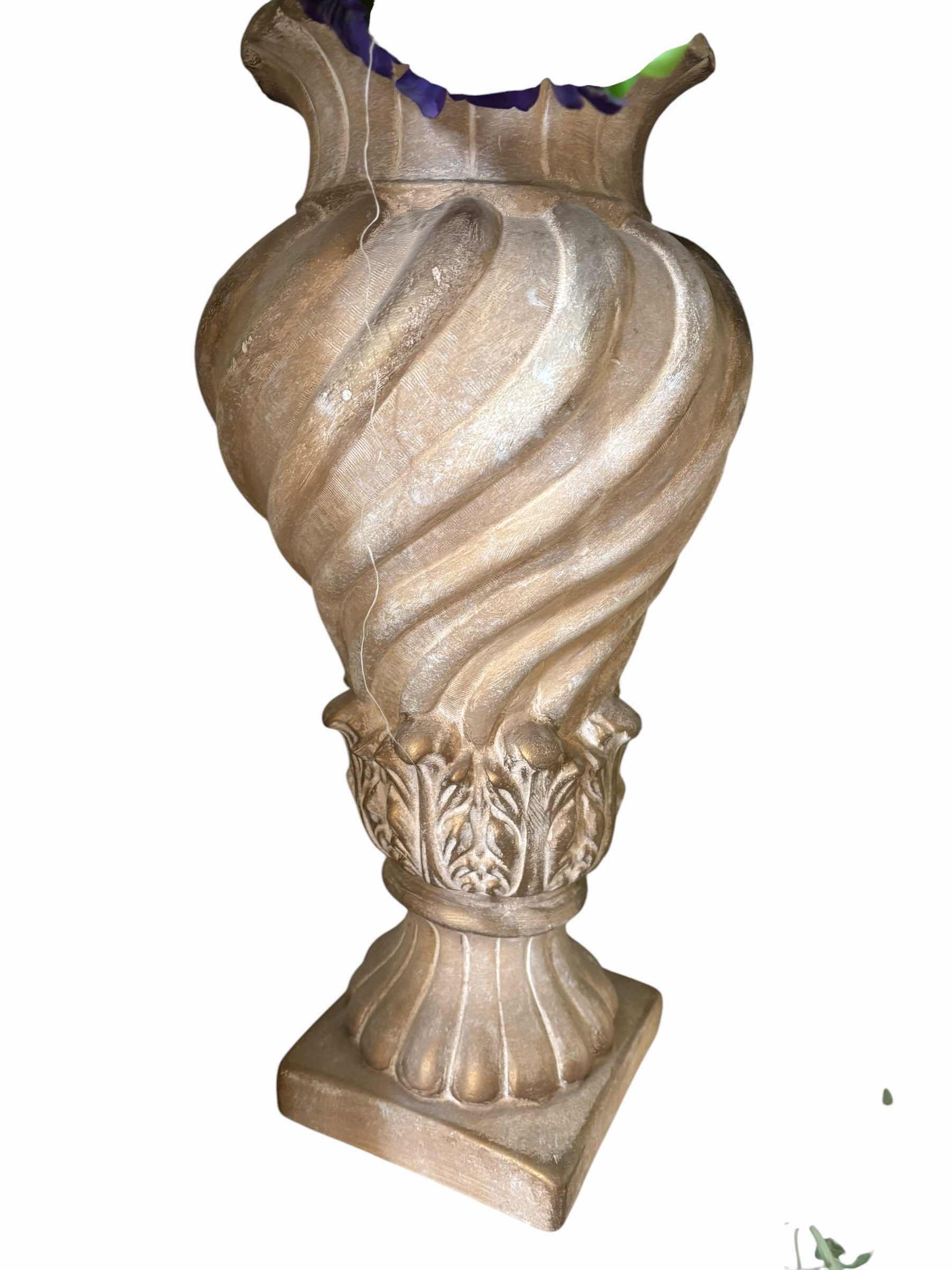 Photo 1 of ARTIFICIAL PLANT IN DECORATIVE VASE H25”