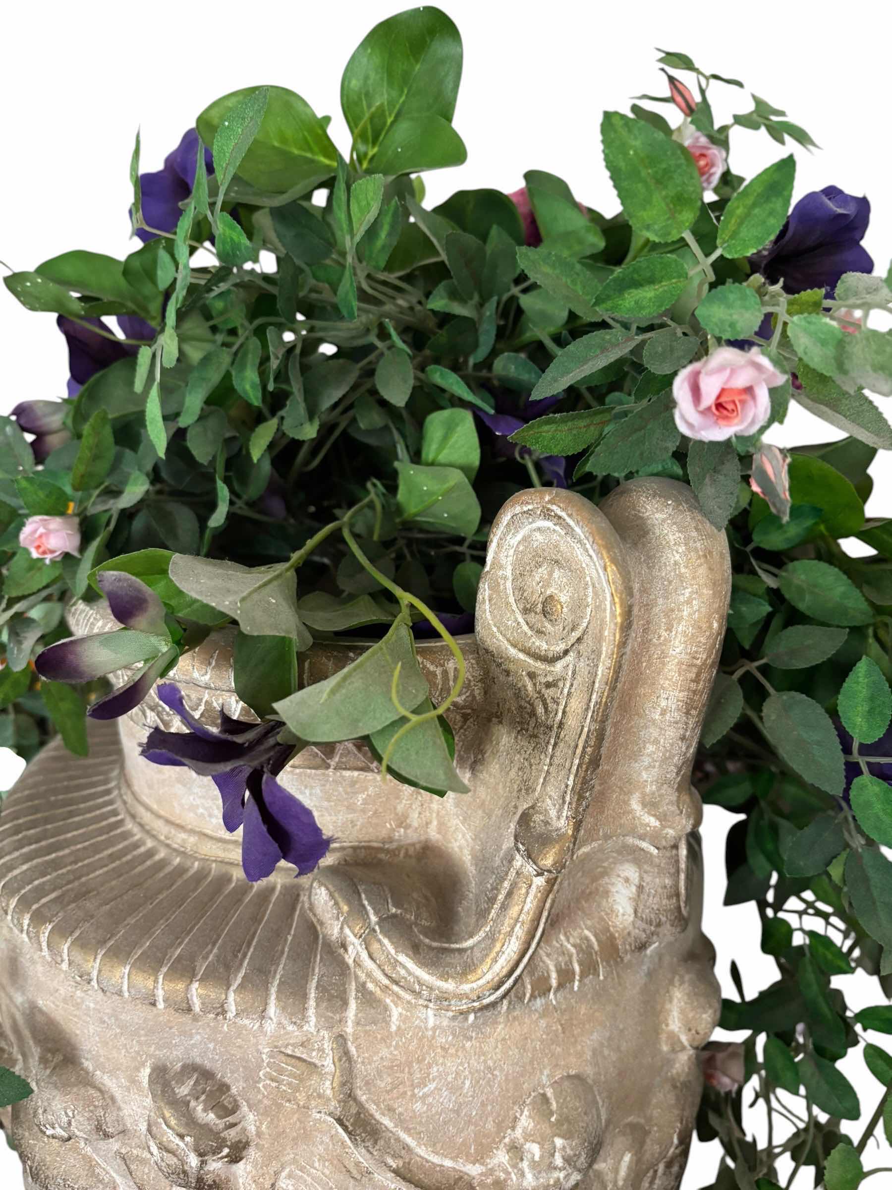 Photo 1 of ARTIFICIAL PLANT IN DECORATIVE VASE H25”