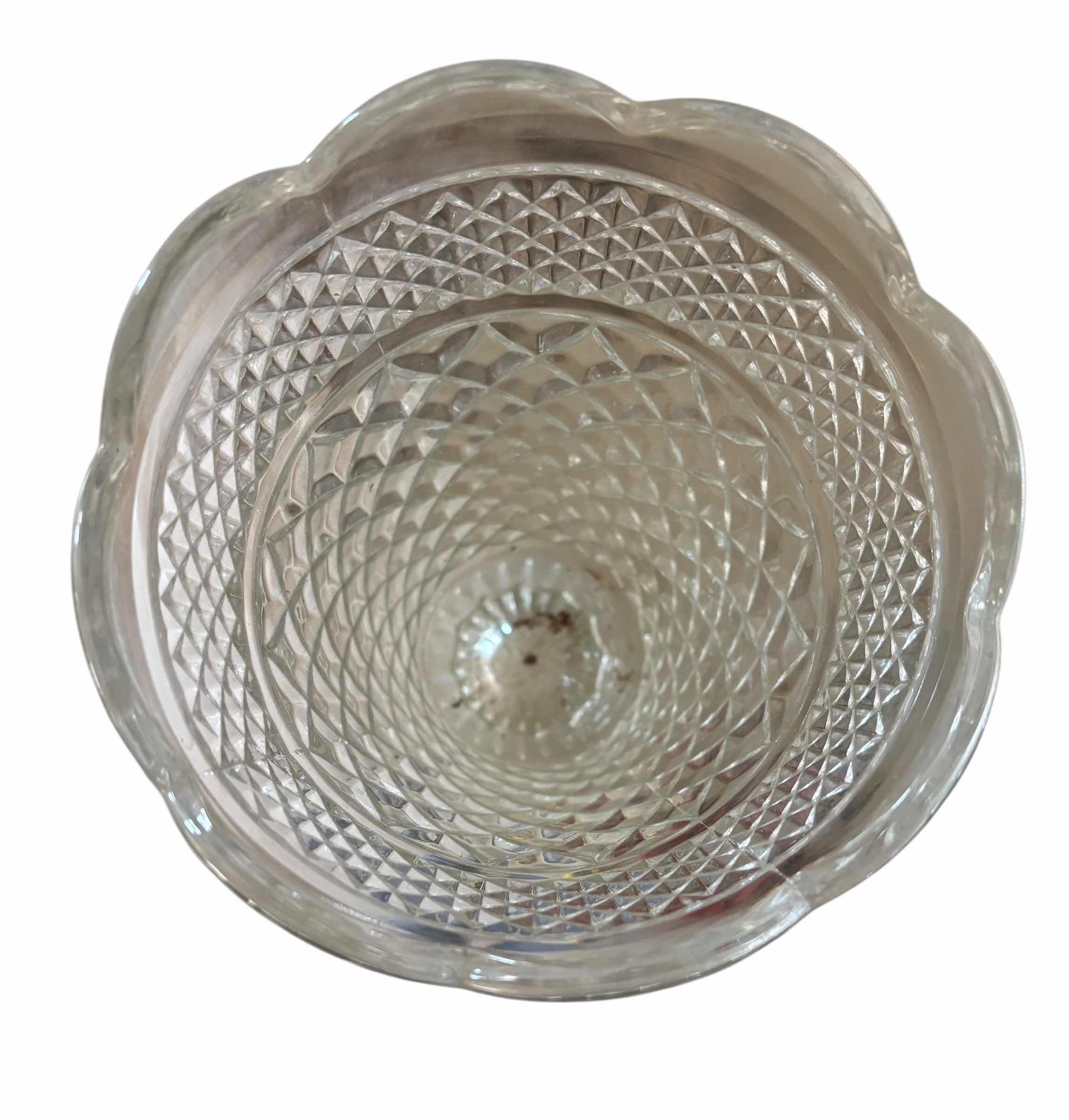 Photo 1 of GLASS VASE H10” X D6”