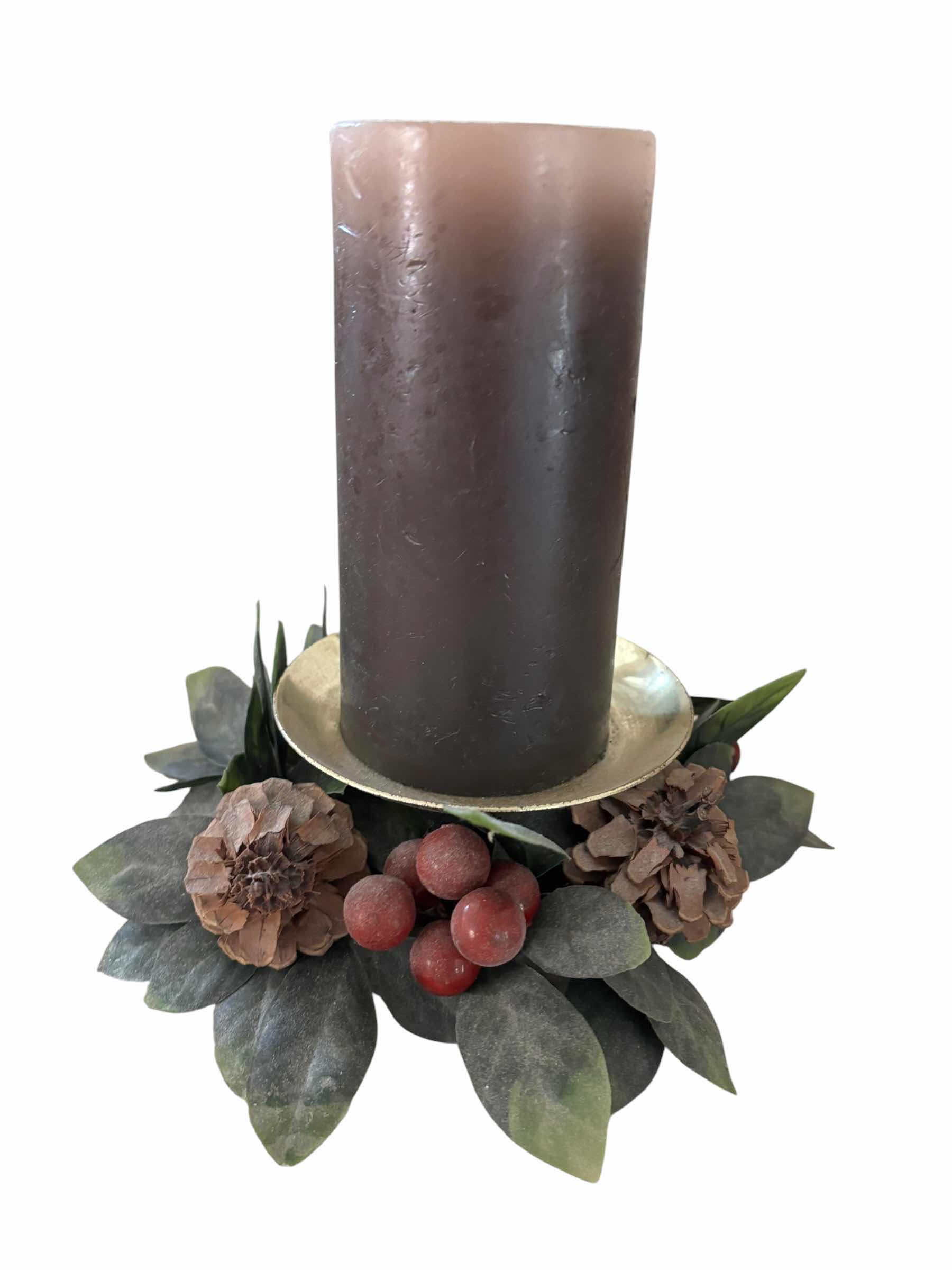 Photo 1 of COLLECTION OF CANDLES & CANDLE HOLDERS