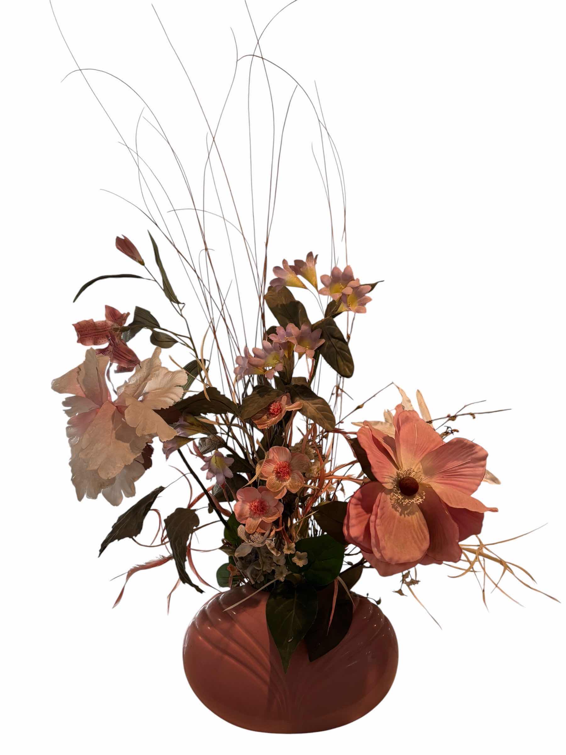 Photo 1 of ARTIFICIAL FLOWERS IN DECORATIVE VASE H42”