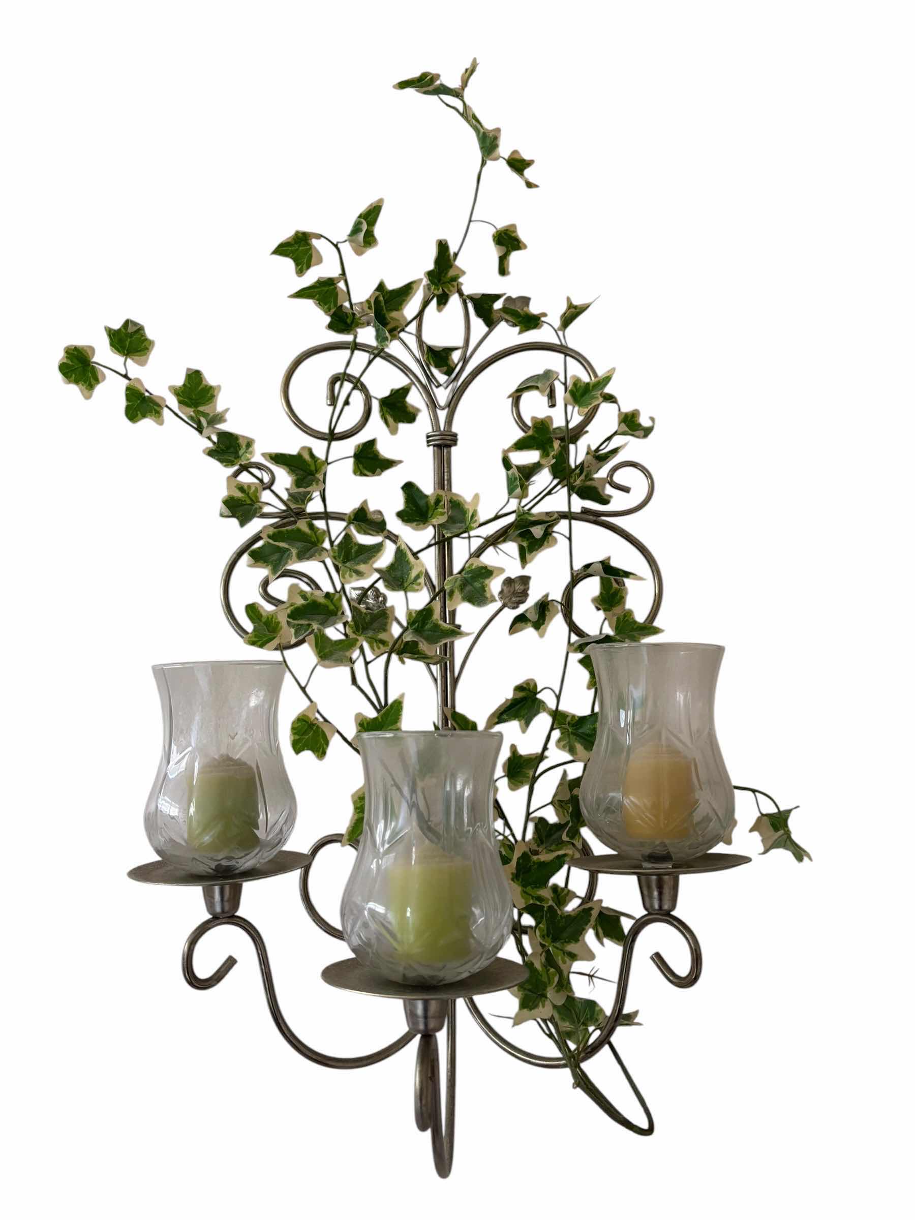 Photo 1 of DECORATIVE CANDLE WALL SCONCE H22”