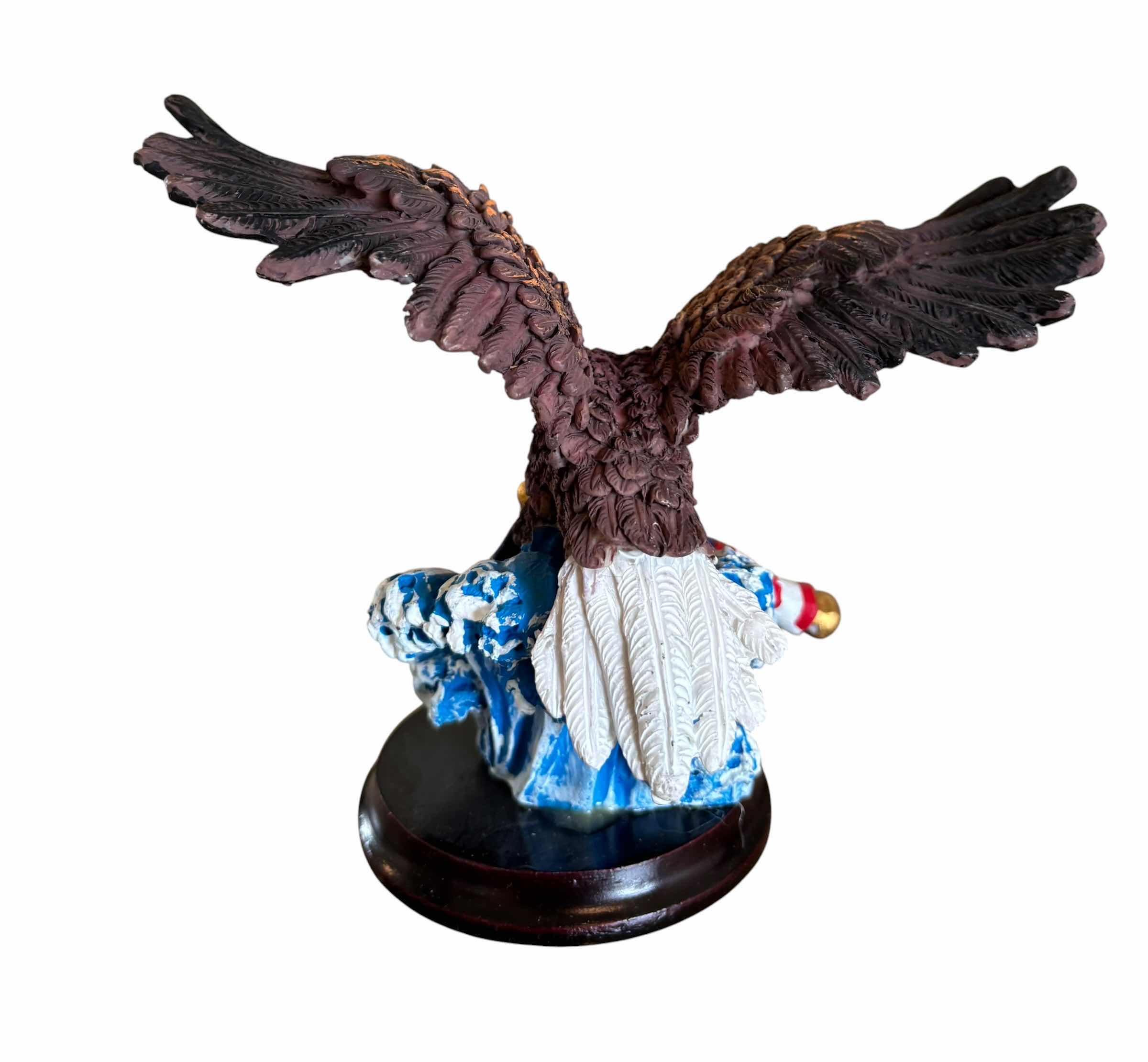 Photo 1 of COLLECTIBLE EAGLE STATUES (2) H6”