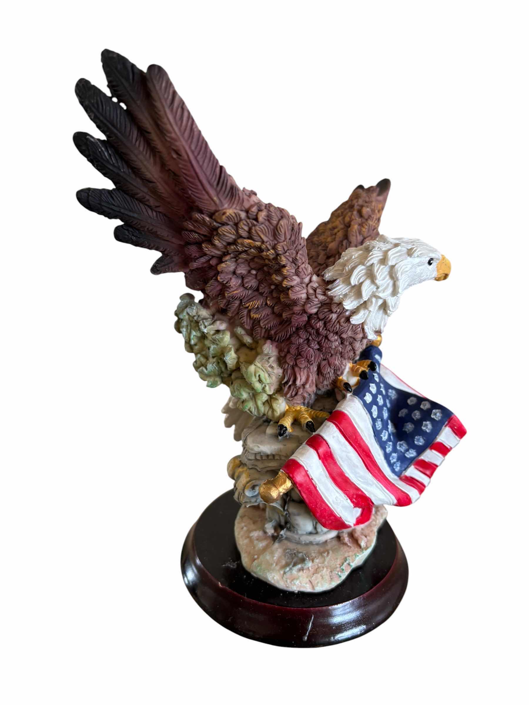 Photo 1 of COLLECTIBLE EAGLE STATUES (2) H6”