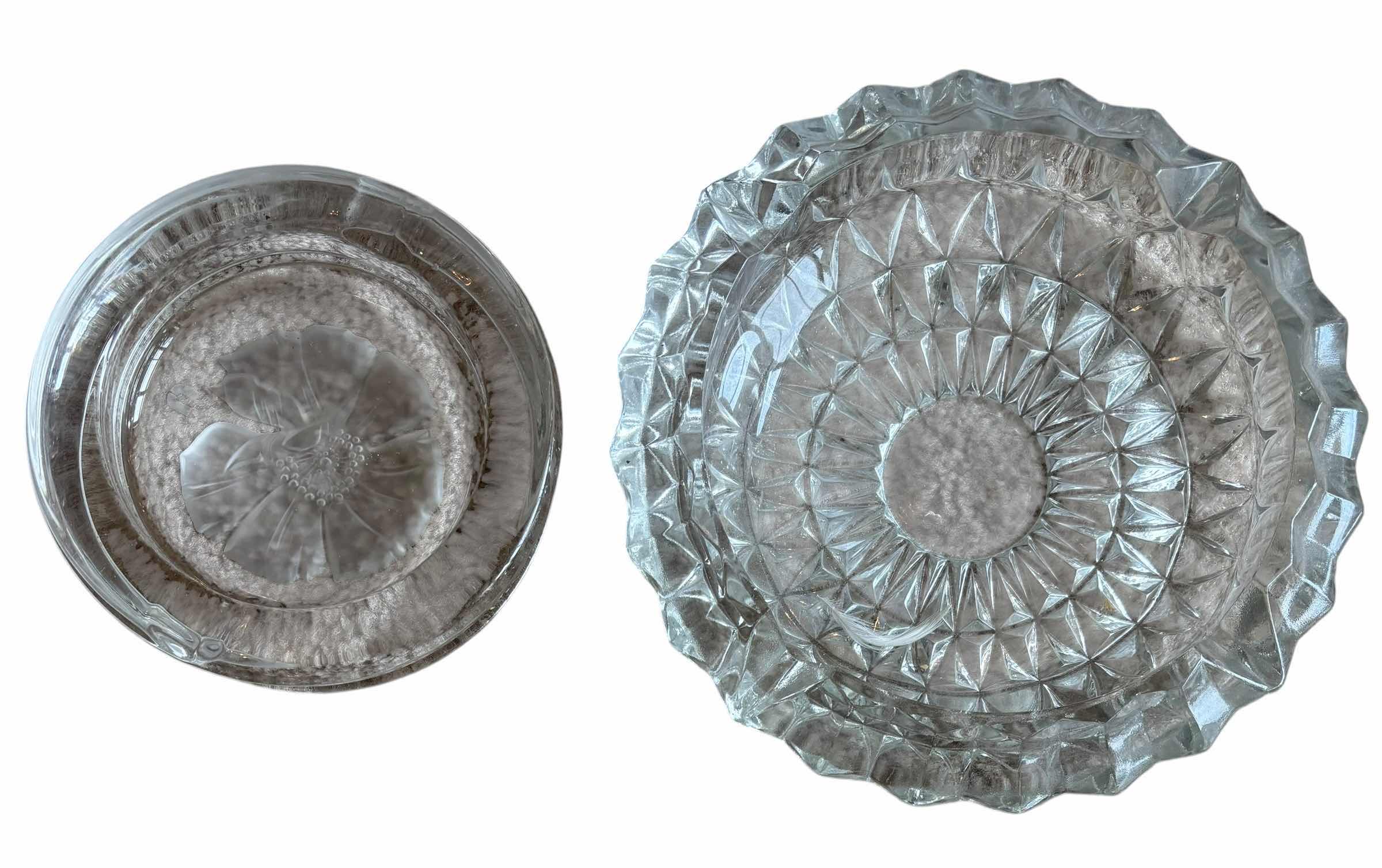 Photo 1 of GLASS ASHTRAYS (4) & COASTERS (11)