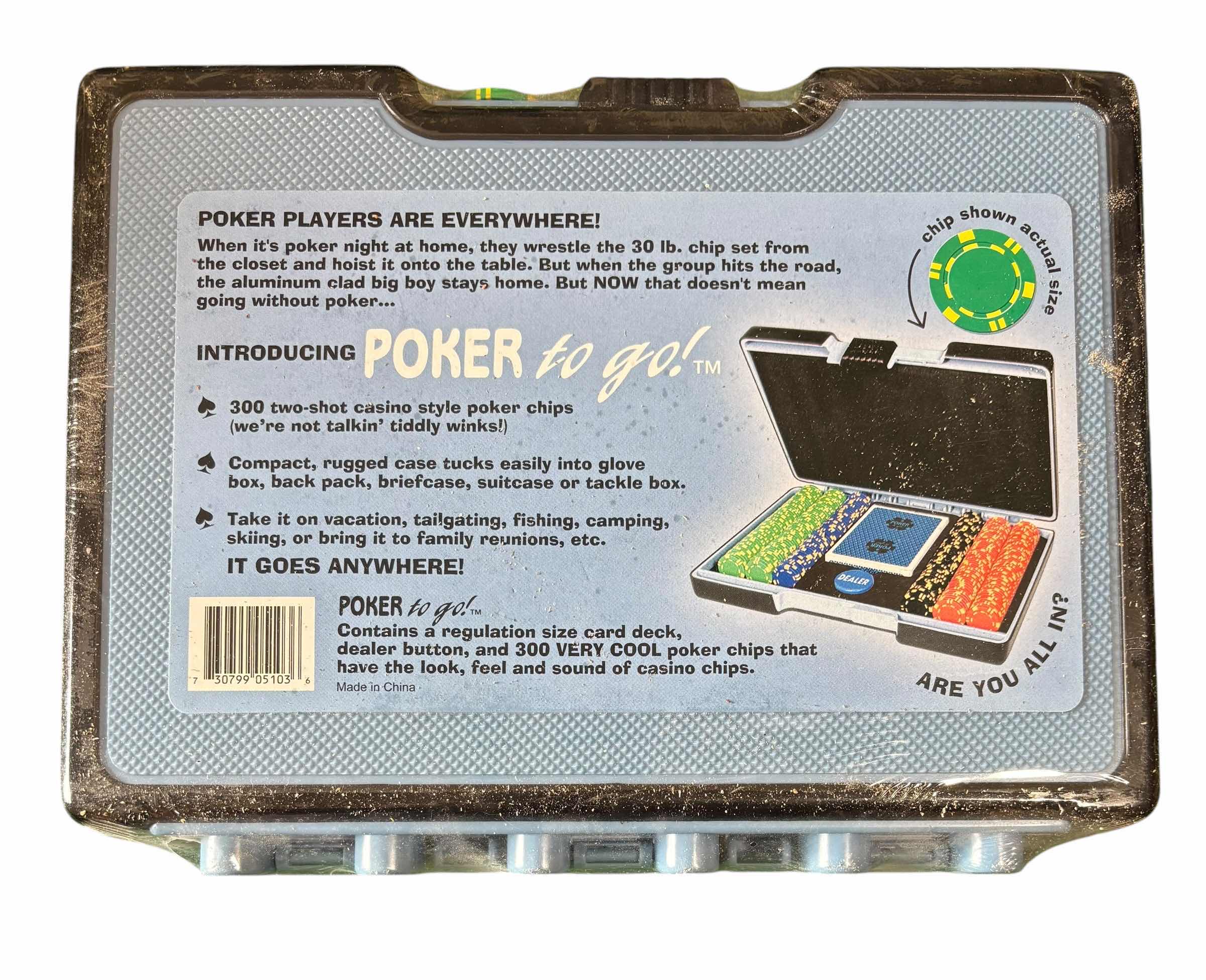 Photo 1 of POKER CHIPS & POKER TO GO