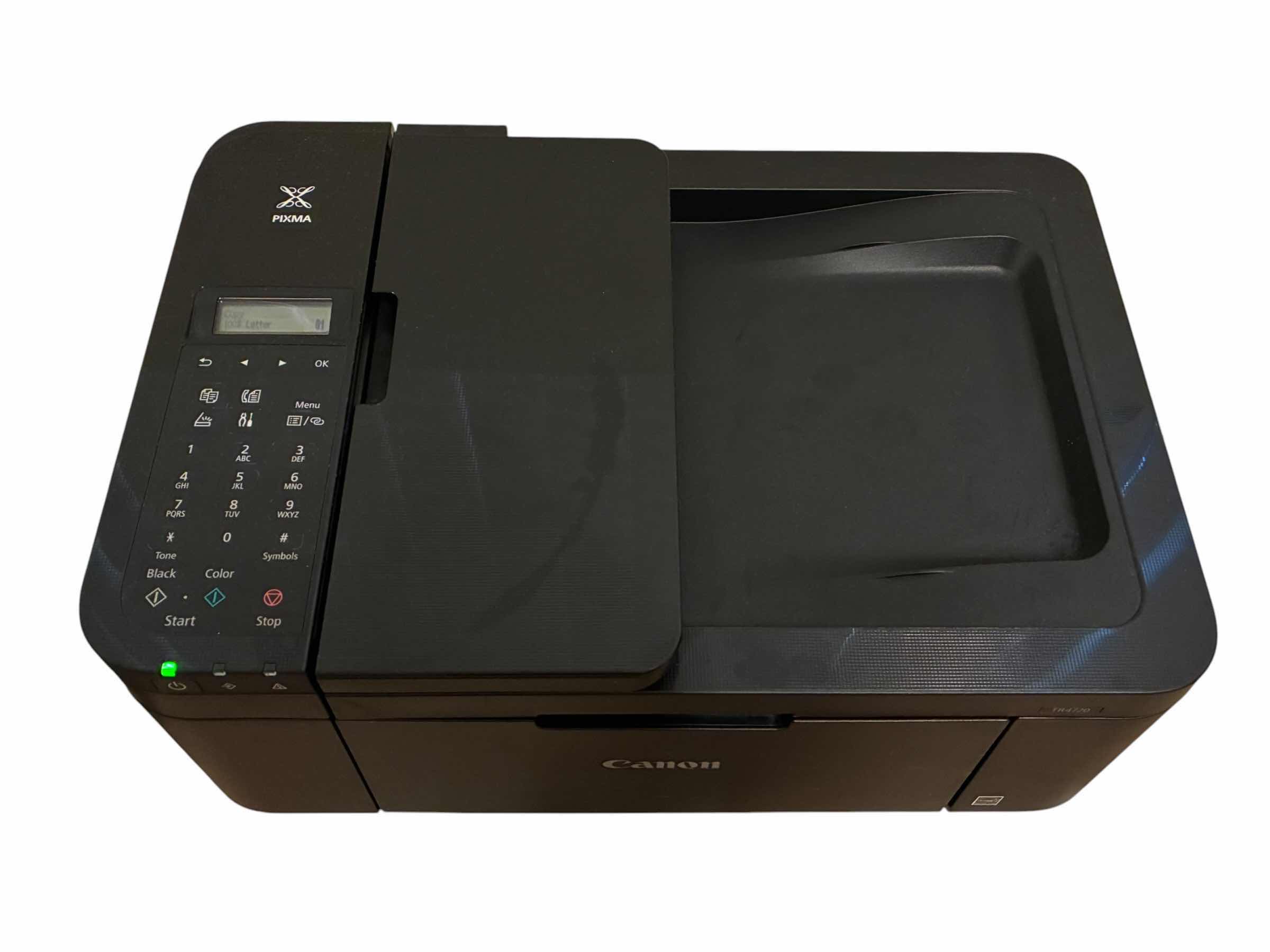 Photo 1 of CANON MULTIFUNCTION PRINTER K10546 W SUPPLIES & MONITOR STAND