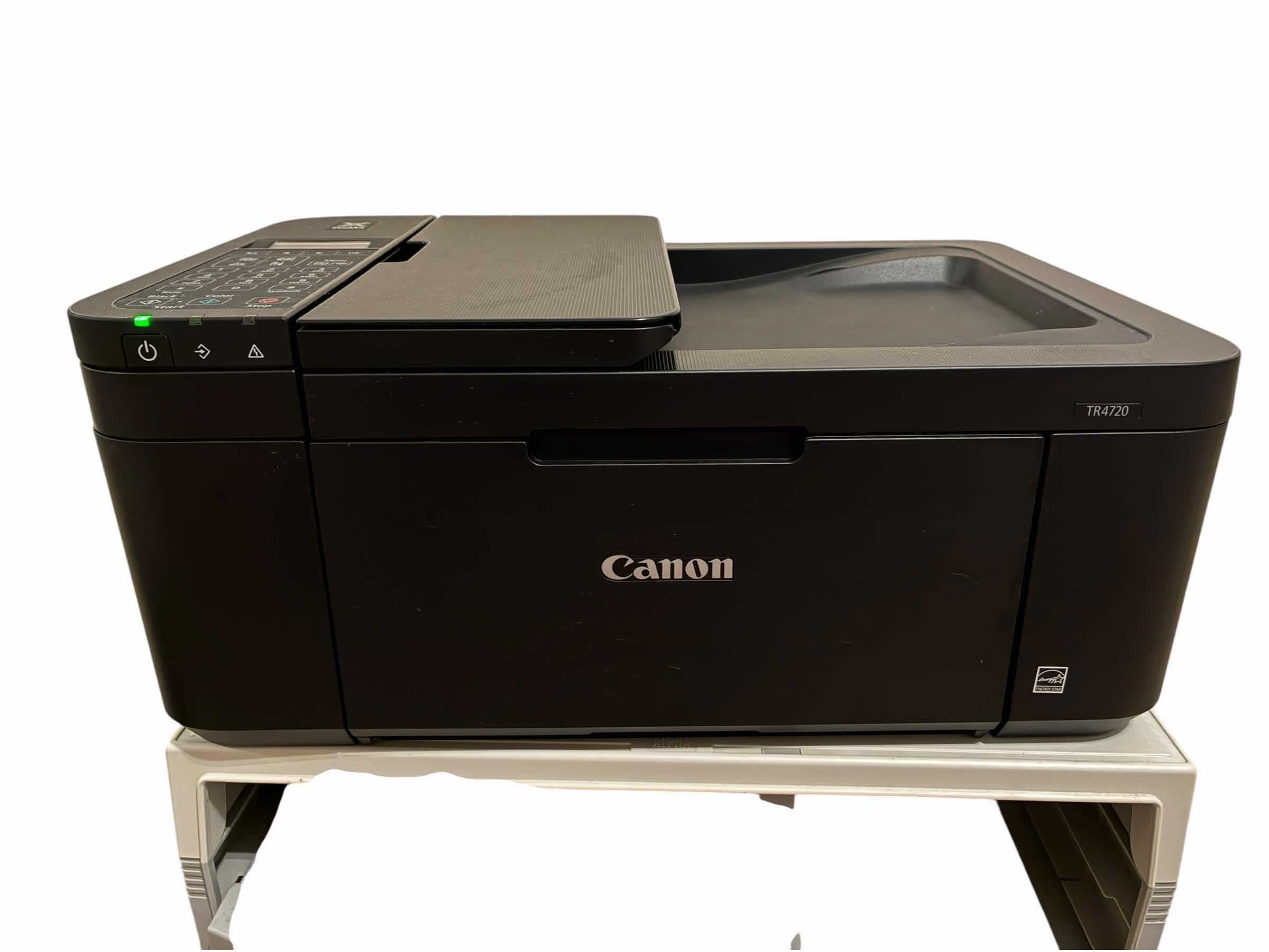 Photo 1 of CANON MULTIFUNCTION PRINTER K10546 W SUPPLIES & MONITOR STAND