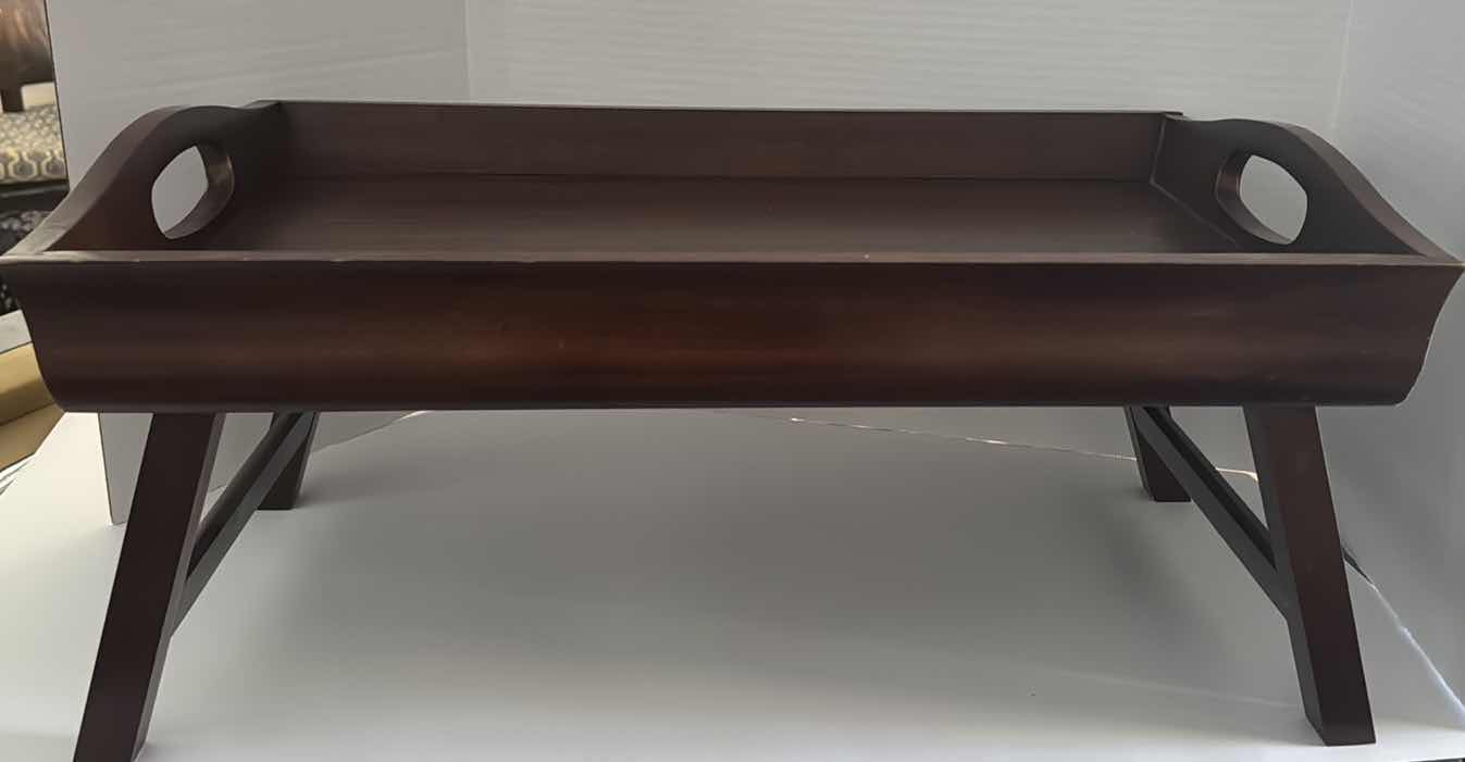 Photo 1 of WOOD SERVING TRAY