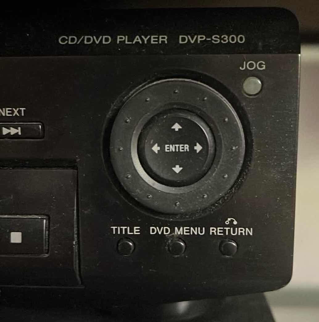 Photo 1 of SONY DVD AND CD PLAYER