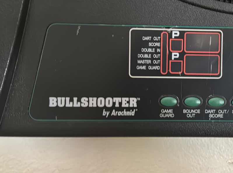 Photo 1 of DART BOARD “BULLSHOOTER” BY ARACHNID