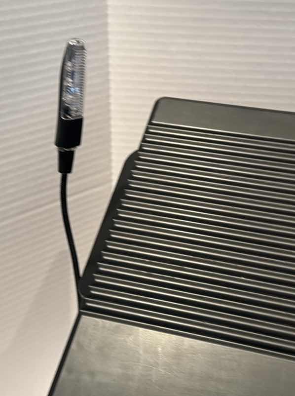 Photo 1 of ADJUSTABLE PLASTIC LAP TABLE WITH LIGHT