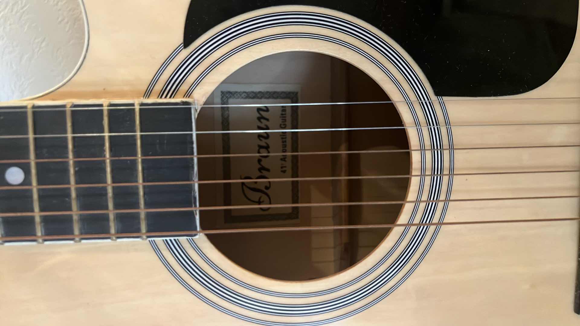 Photo 1 of BRAUN 41' ACOUSTIC GUITAR