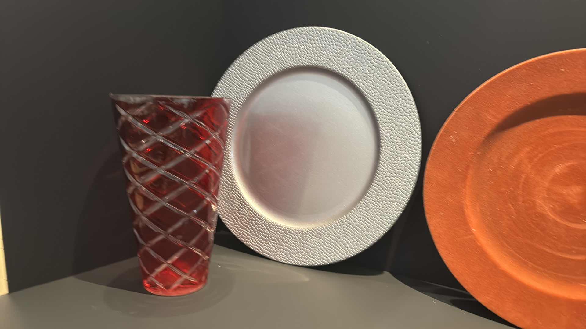 Photo 1 of HOME DECOR (VASES, CHARGER, COVERED SERVING DISH)