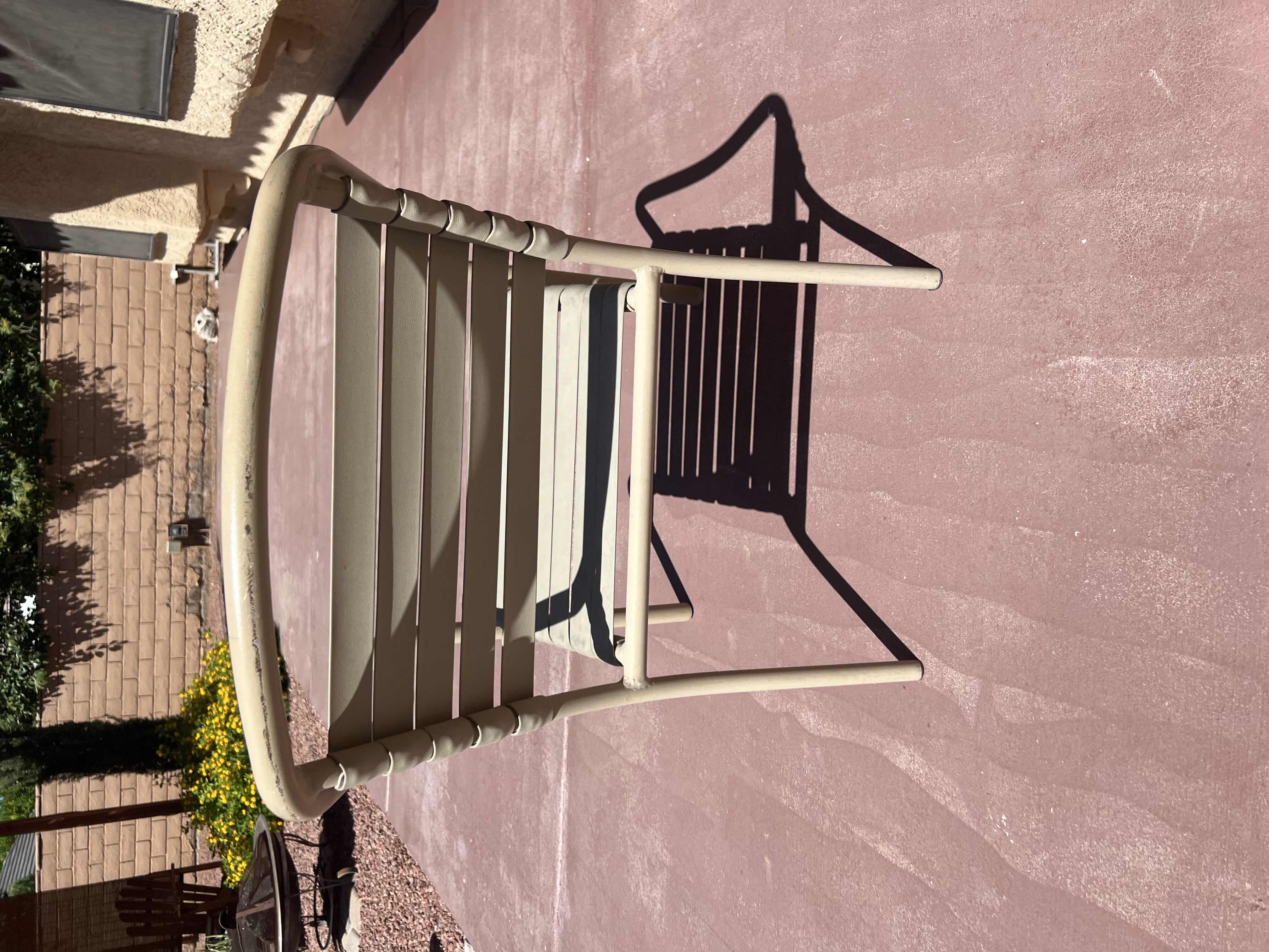 Photo 1 of 2-ALUMINUM OUTDOOR ARM CHAIRS
