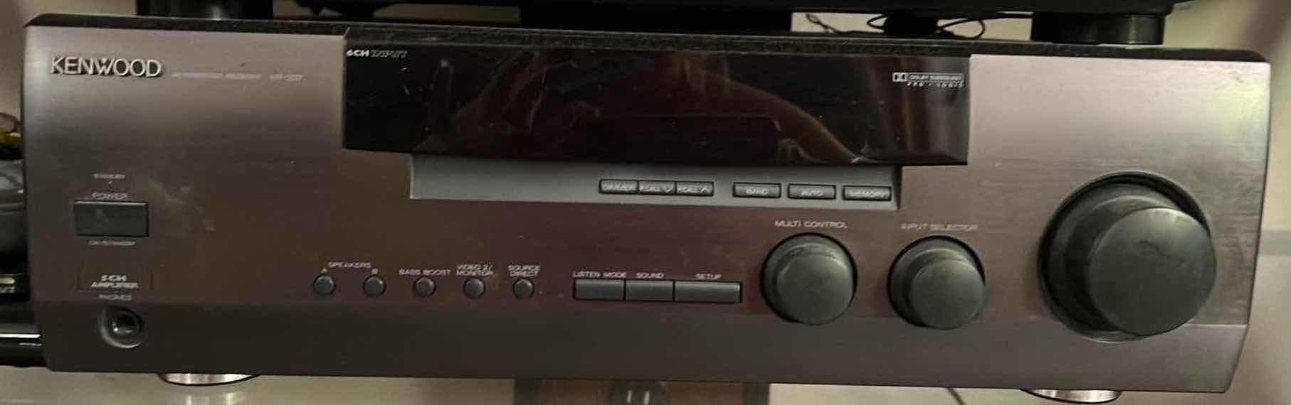 Photo 1 of KENWOOD AV SURROUND RECEIVER VR-207.