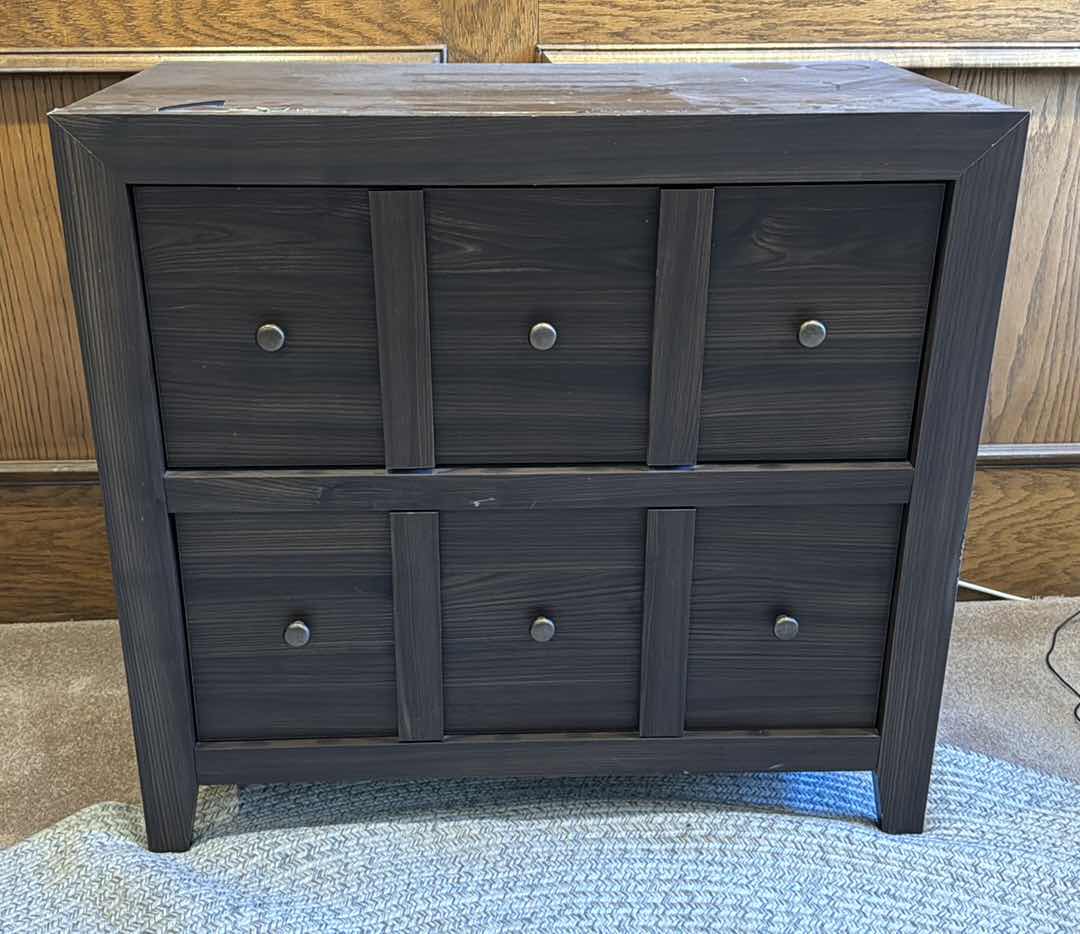 Photo 1 of DARK FILE CABINET
20” X 36” X 33”H