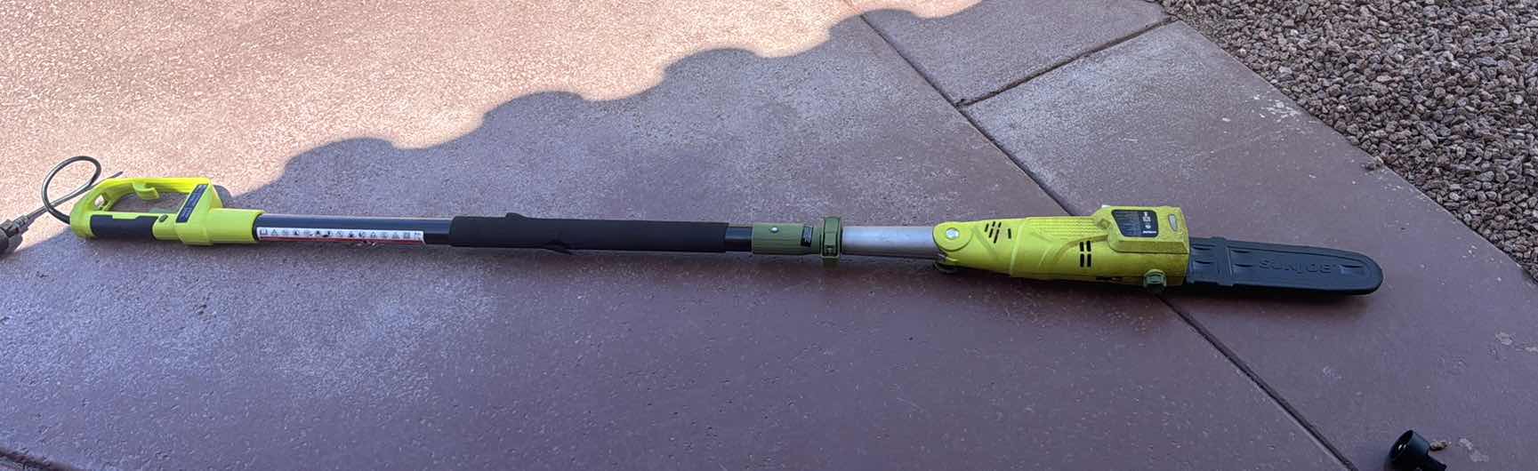 Photo 4 of SUN JOE CORDLESS MULTI-ANGLE POLE SAW