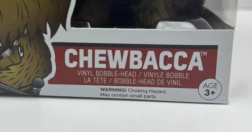 Photo 1 of NIB POP STAR WARS CHEWBACCA BOBBLE HEAD