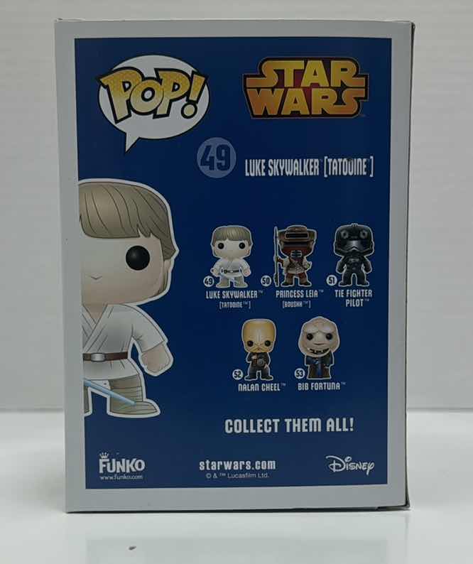 Photo 1 of NIB POP STAR WARS LUKE SKYWALKER BOBBLE HEAD