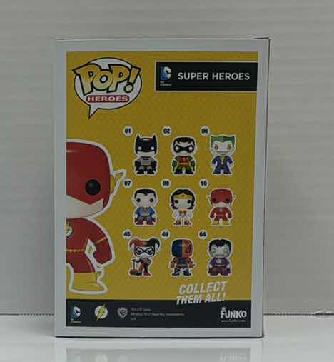Photo 3 of NIB POP HEROES THE FLASH BOBBLE HEAD